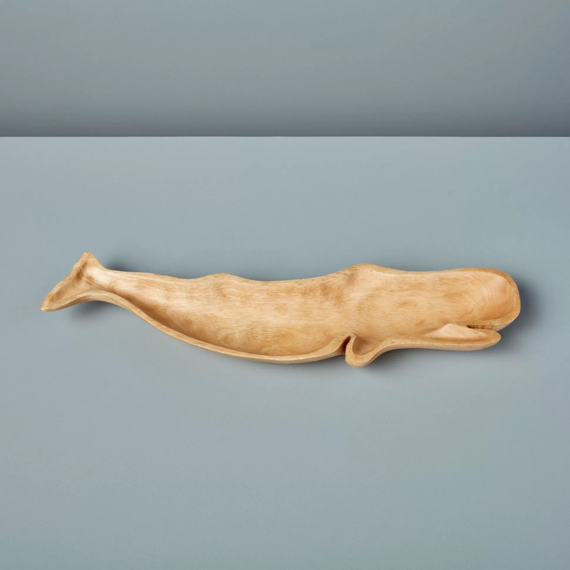 Kiln Mango Wood Whale Dish^Be Home Outlet