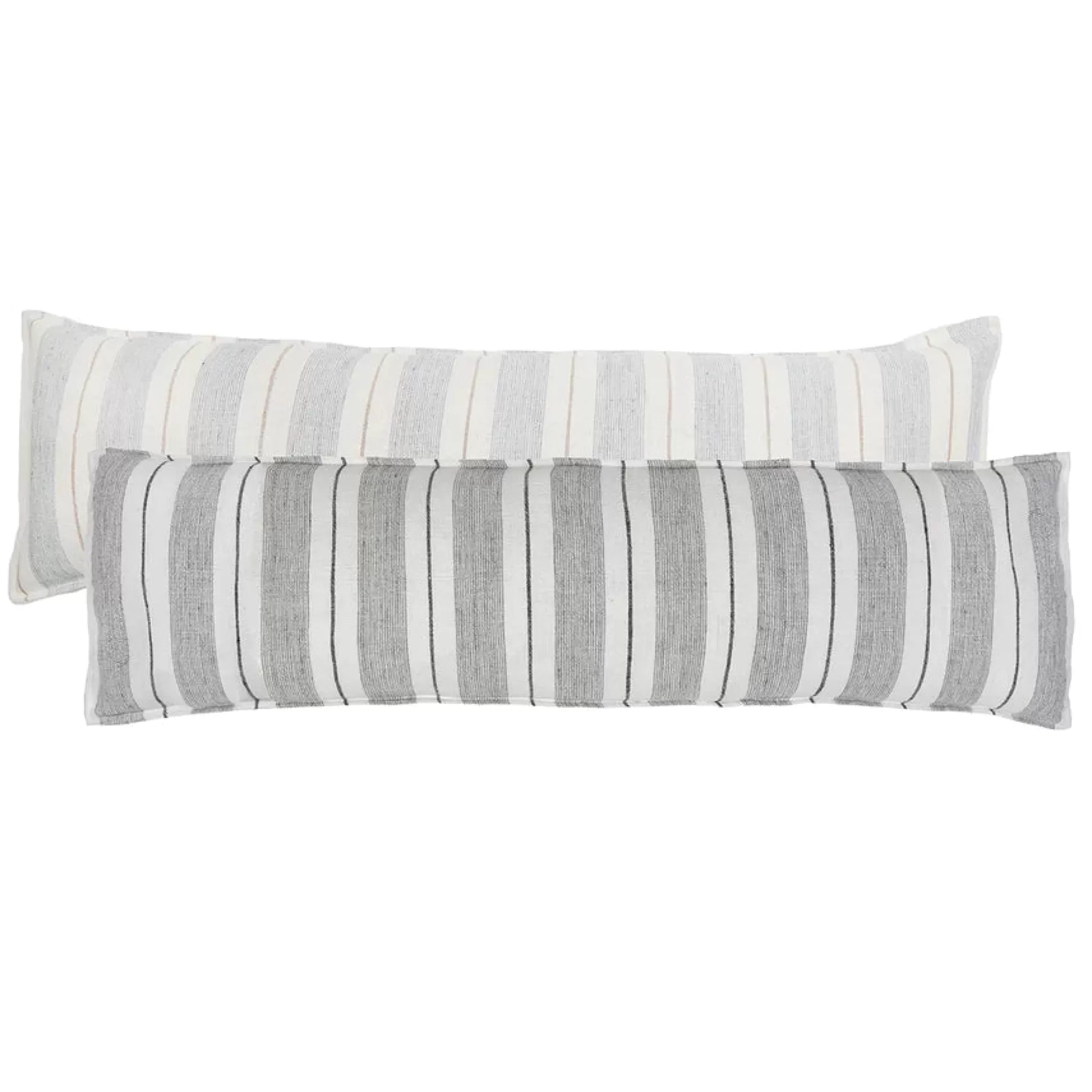 Laguna Body Pillow, Grey & Charcoal^Be Home Clearance