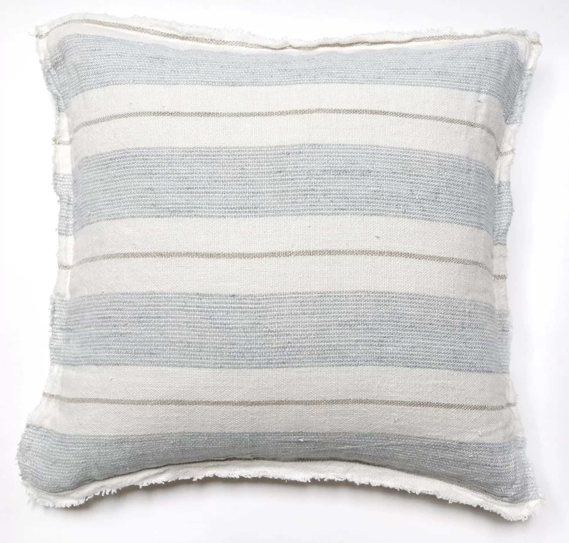 Laguna Square Pillow, Ocean & Natural^Be Home Store