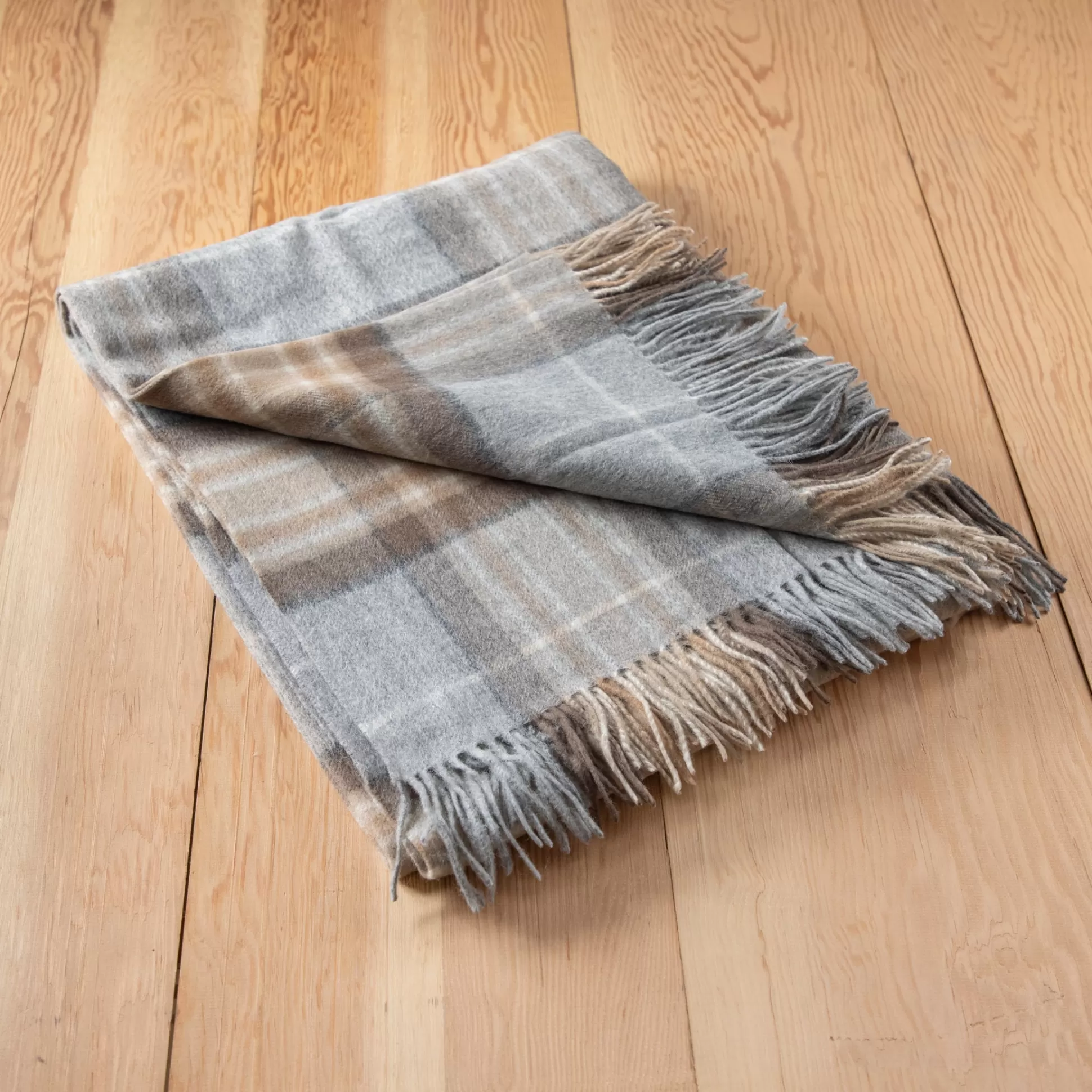 Lambswool Blanket in Mackellar Tartan^Be Home Fashion