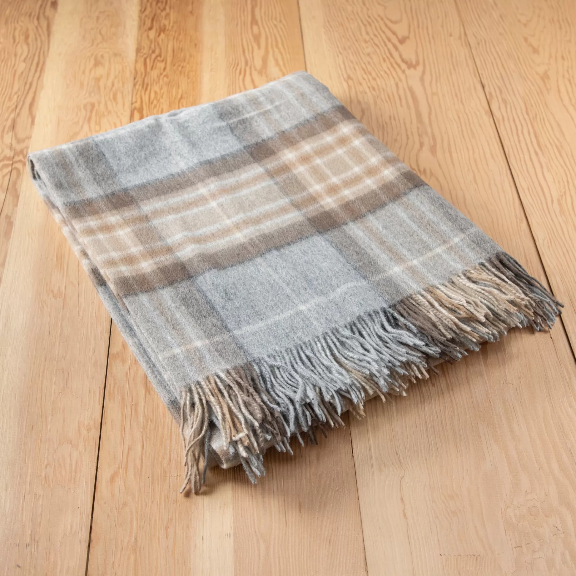 Lambswool Blanket in Mackellar Tartan^Be Home Fashion