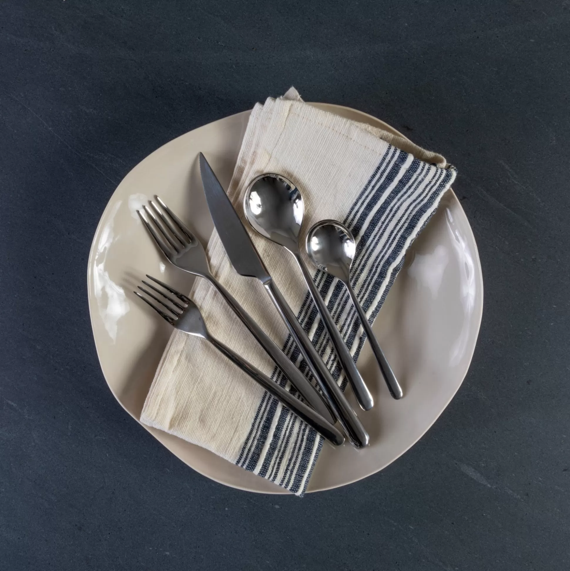 Linea Stainless Flatware Set^Be Home Outlet