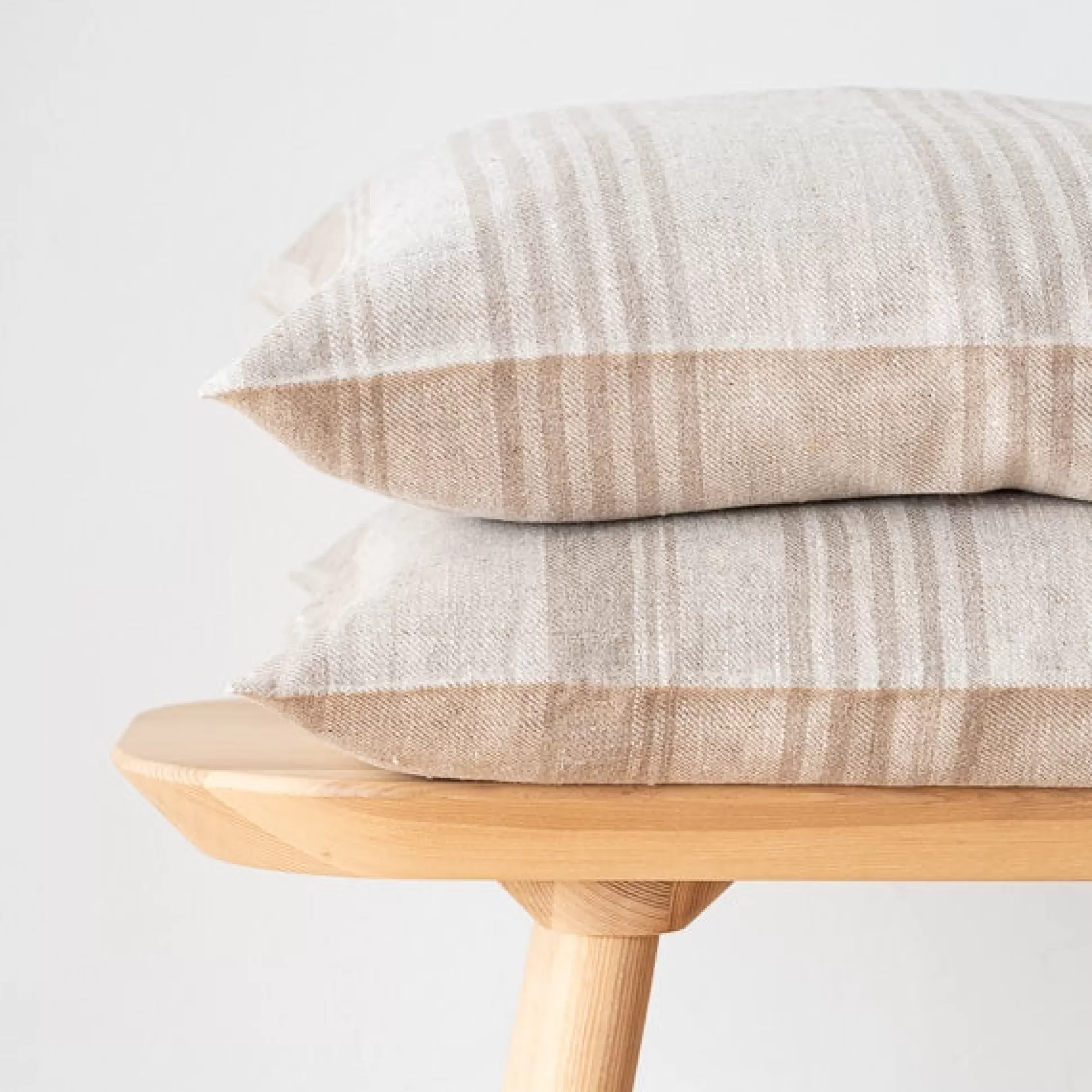 Linum Lumbar Pillow, Natural^Be Home Flash Sale