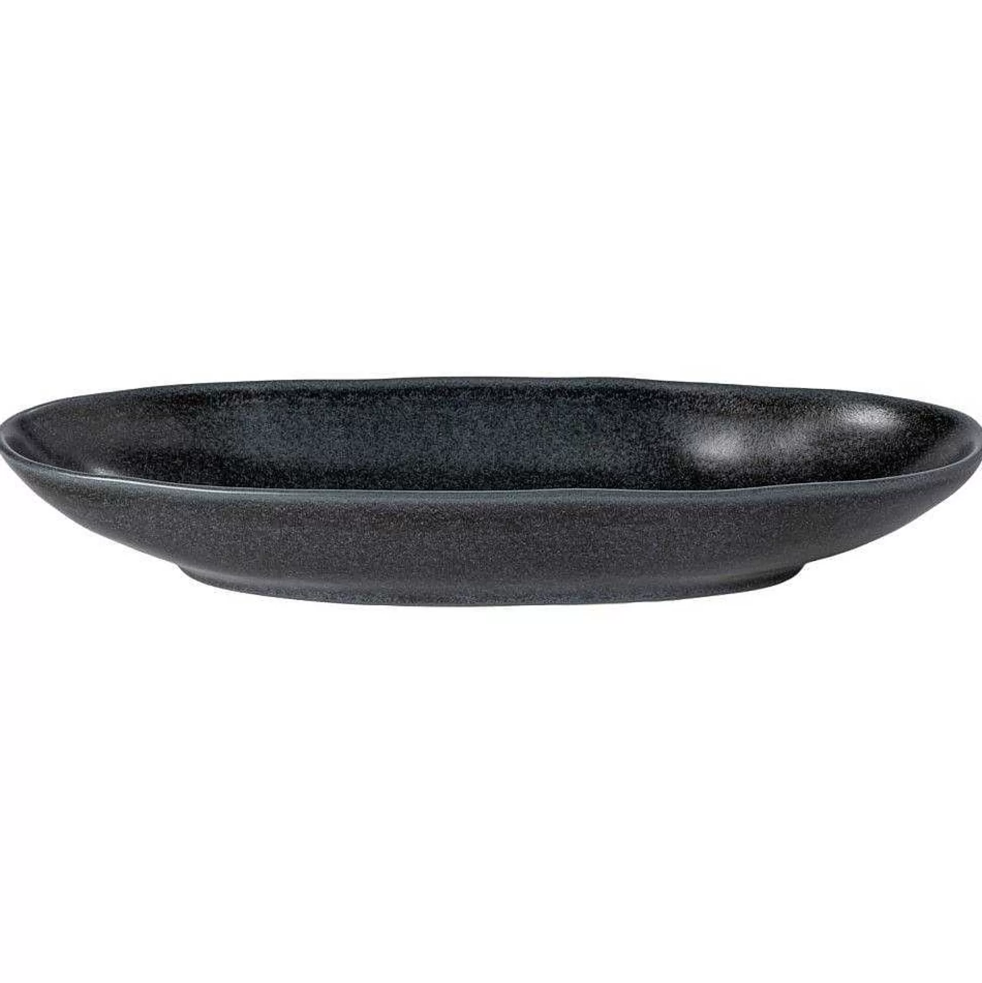 Be Home Serving Platters<Livia 16" Oval Platter, Black