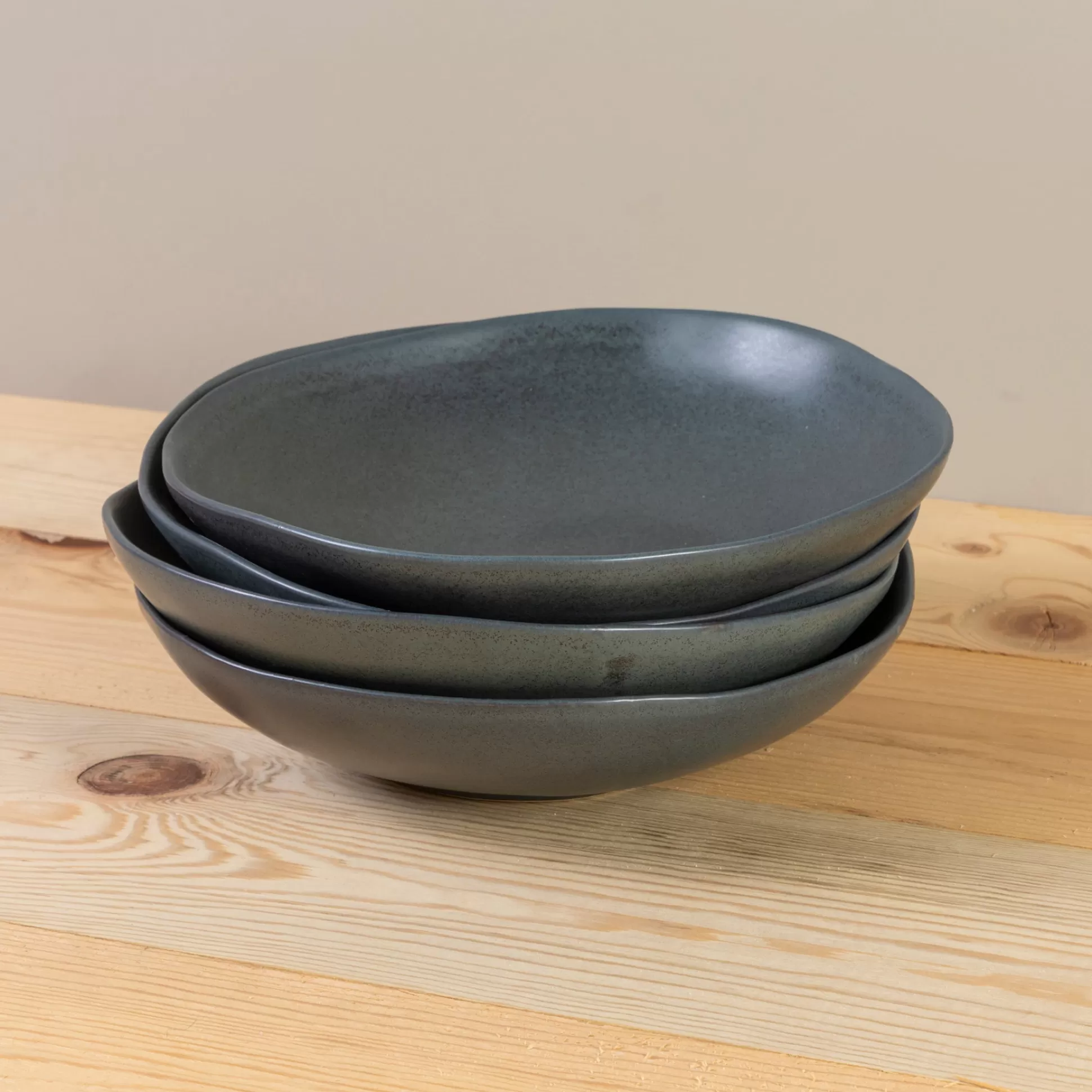 Livia Pasta Bowl, Black, Set of 6^Be Home Clearance