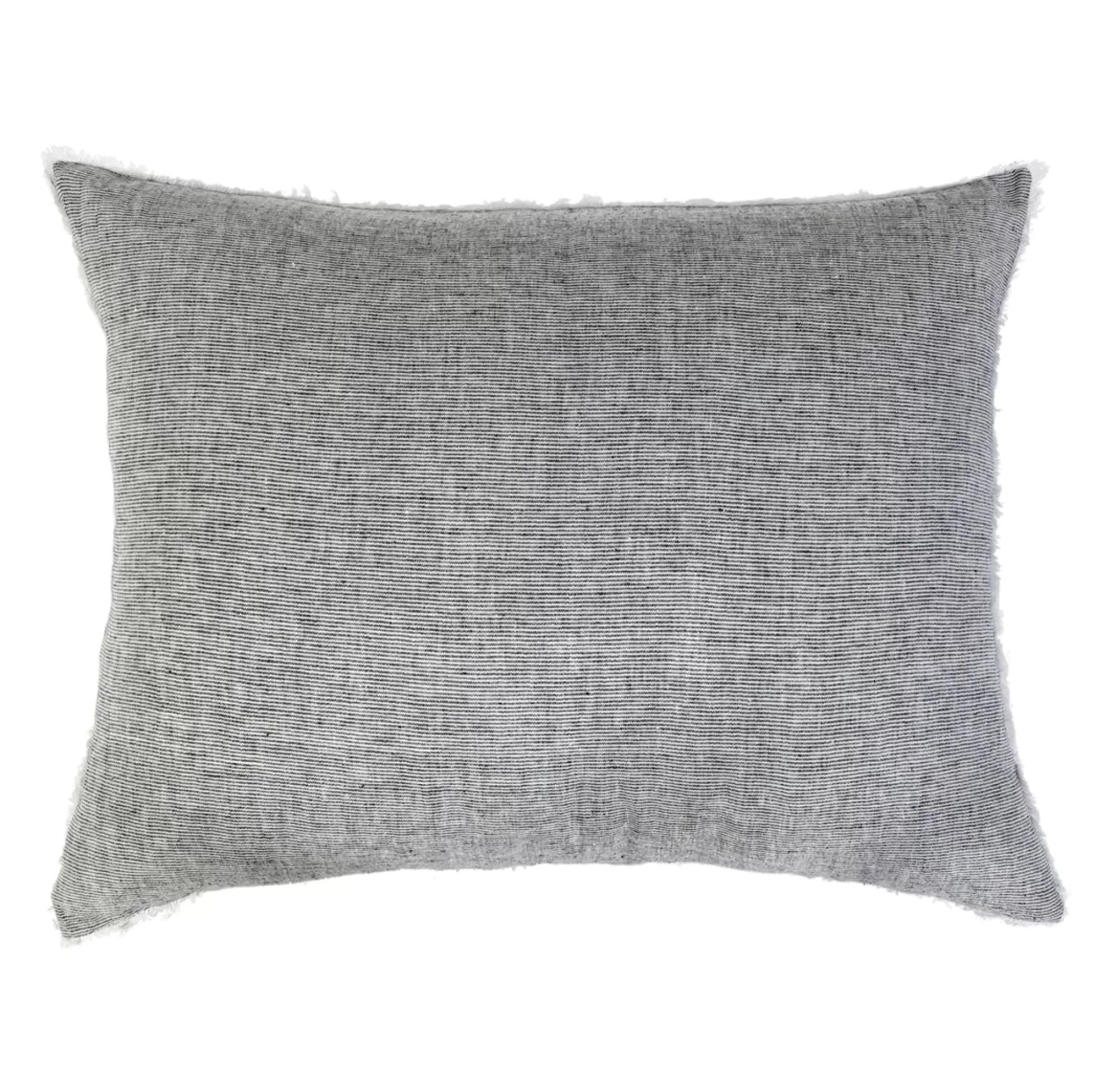 Logan Big Pillow, Charcoal^Be Home Hot