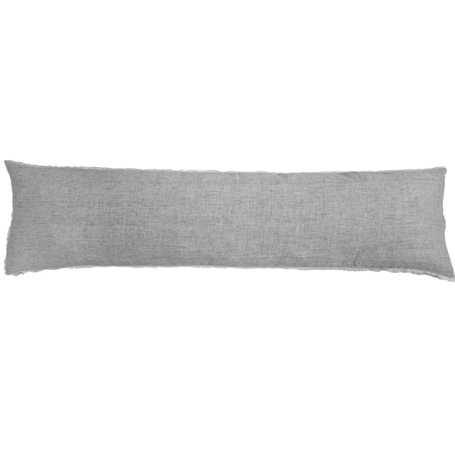 Logan Body Pillow, Charcoal^Be Home Best Sale