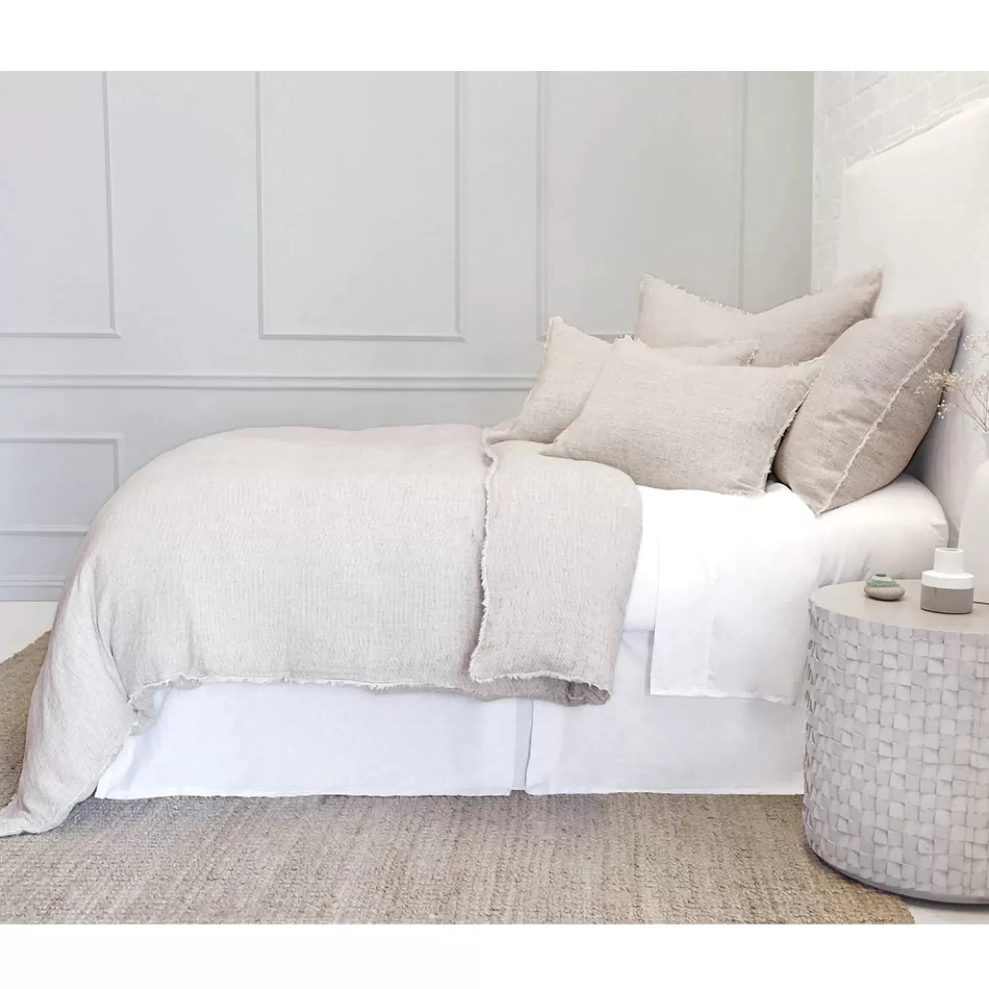 Logan King Duvet, Terra Cotta^Be Home Cheap