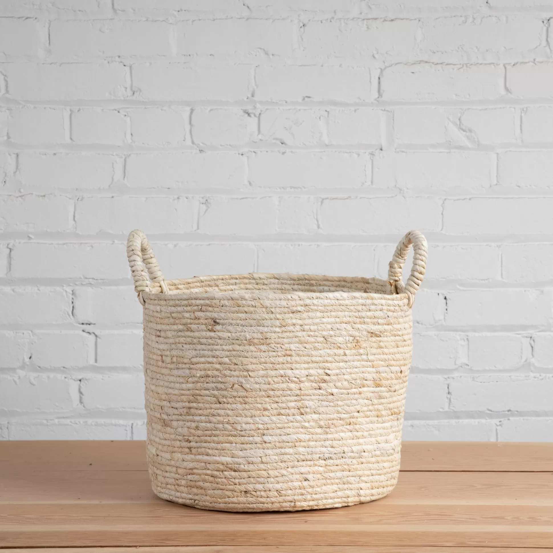 Maiz Basket with Handles, Large^Be Home Store