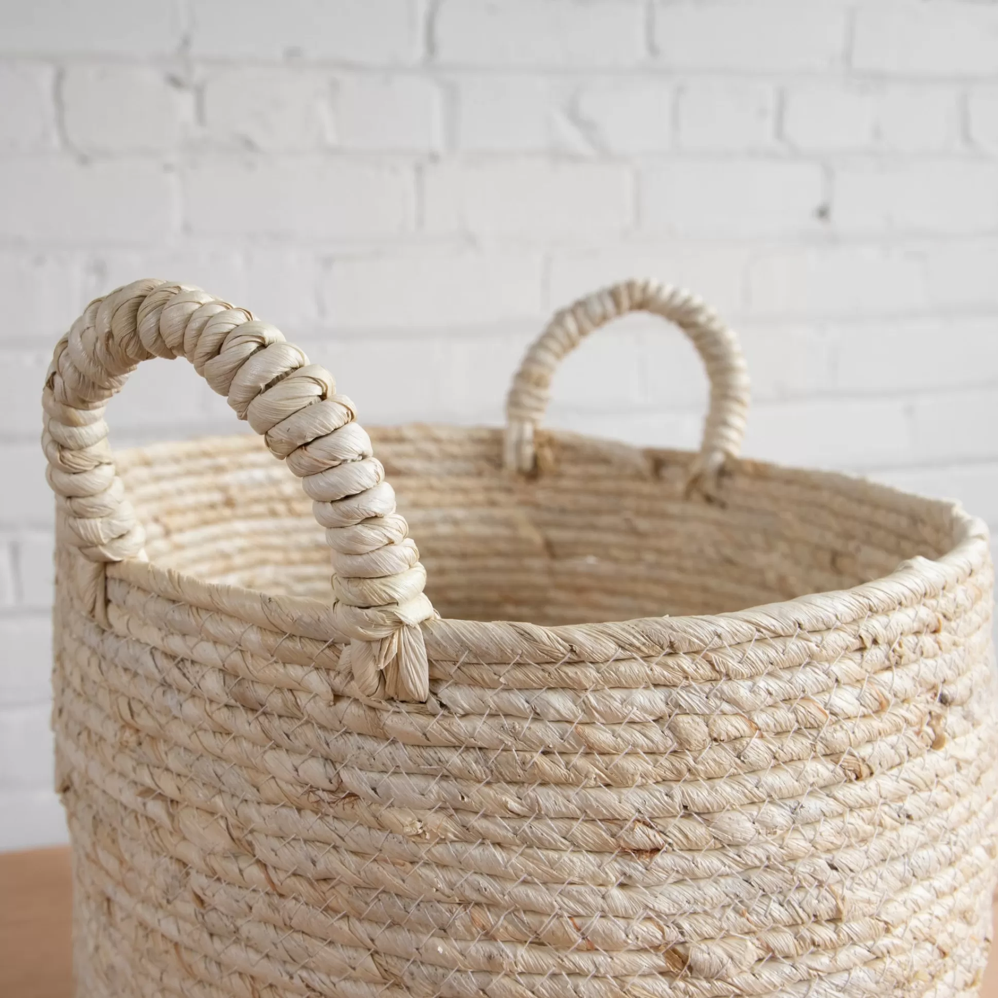 Maiz Basket with Handles, Large^Be Home Store