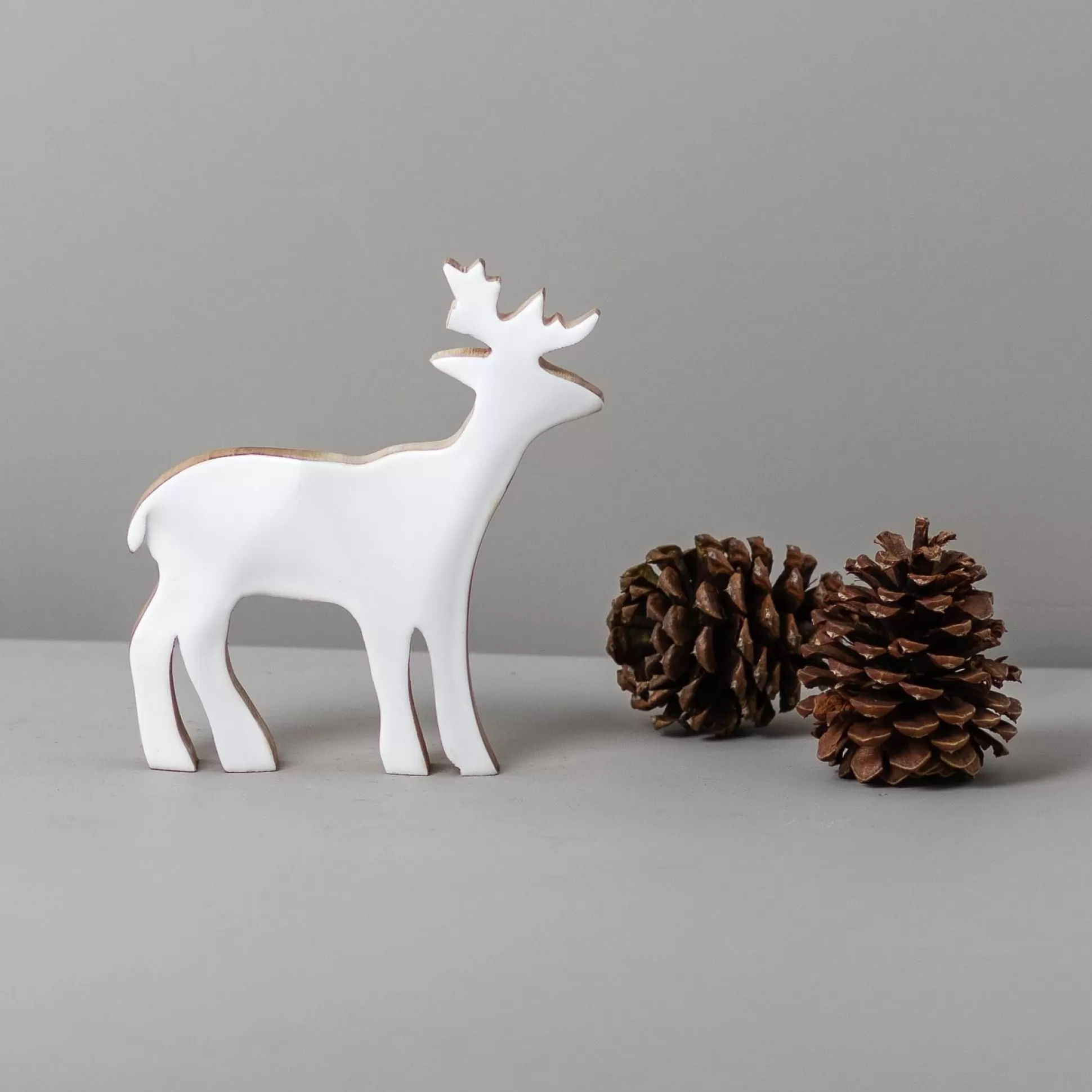 Mango Wood & Enamel Reindeer, Small^Be Home Flash Sale