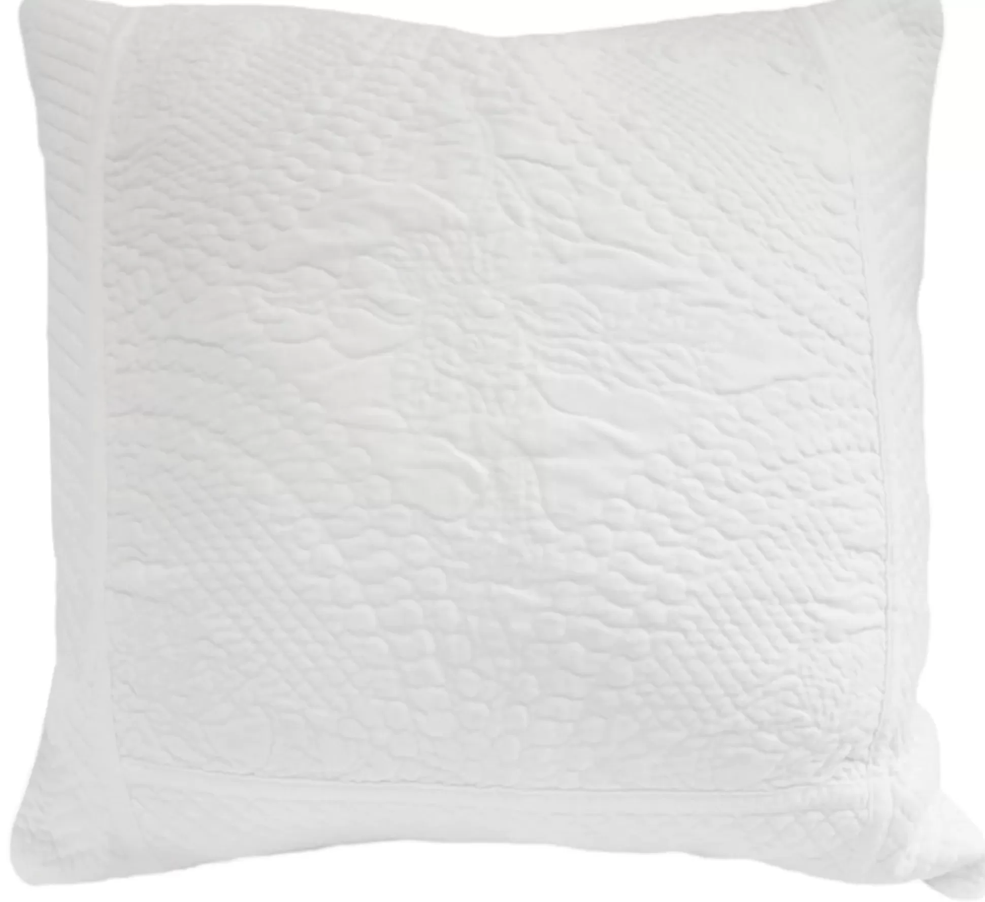 Marseille Large Euro Sham, White^Be Home Cheap