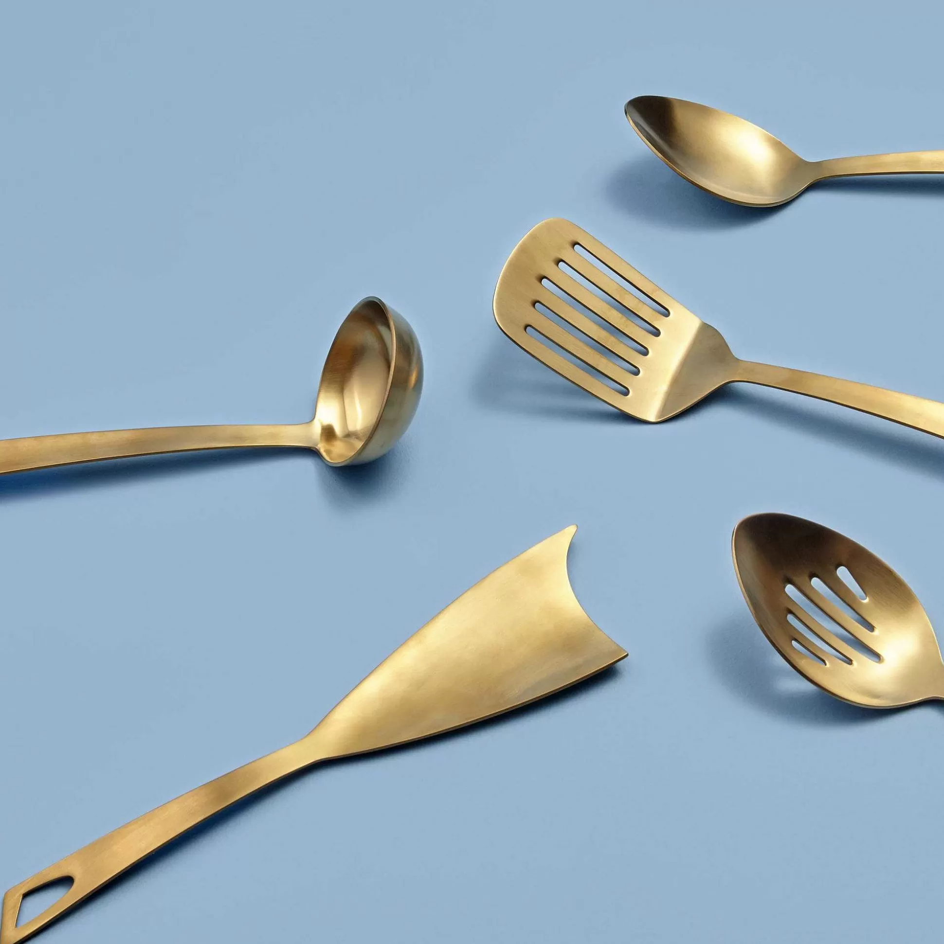 Be Home Cooking Utensils<Matte Gold Mixing Spoon