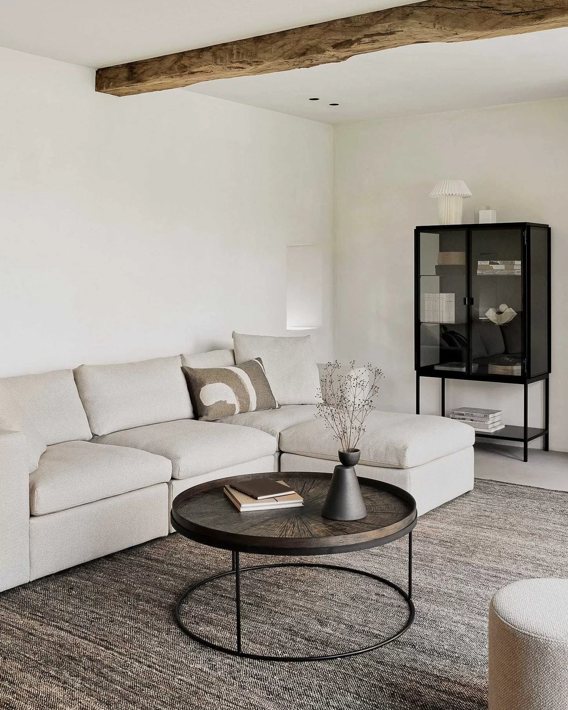 Be Home Sofas<Mellow Corner Eco Fabric Sofa, Off White