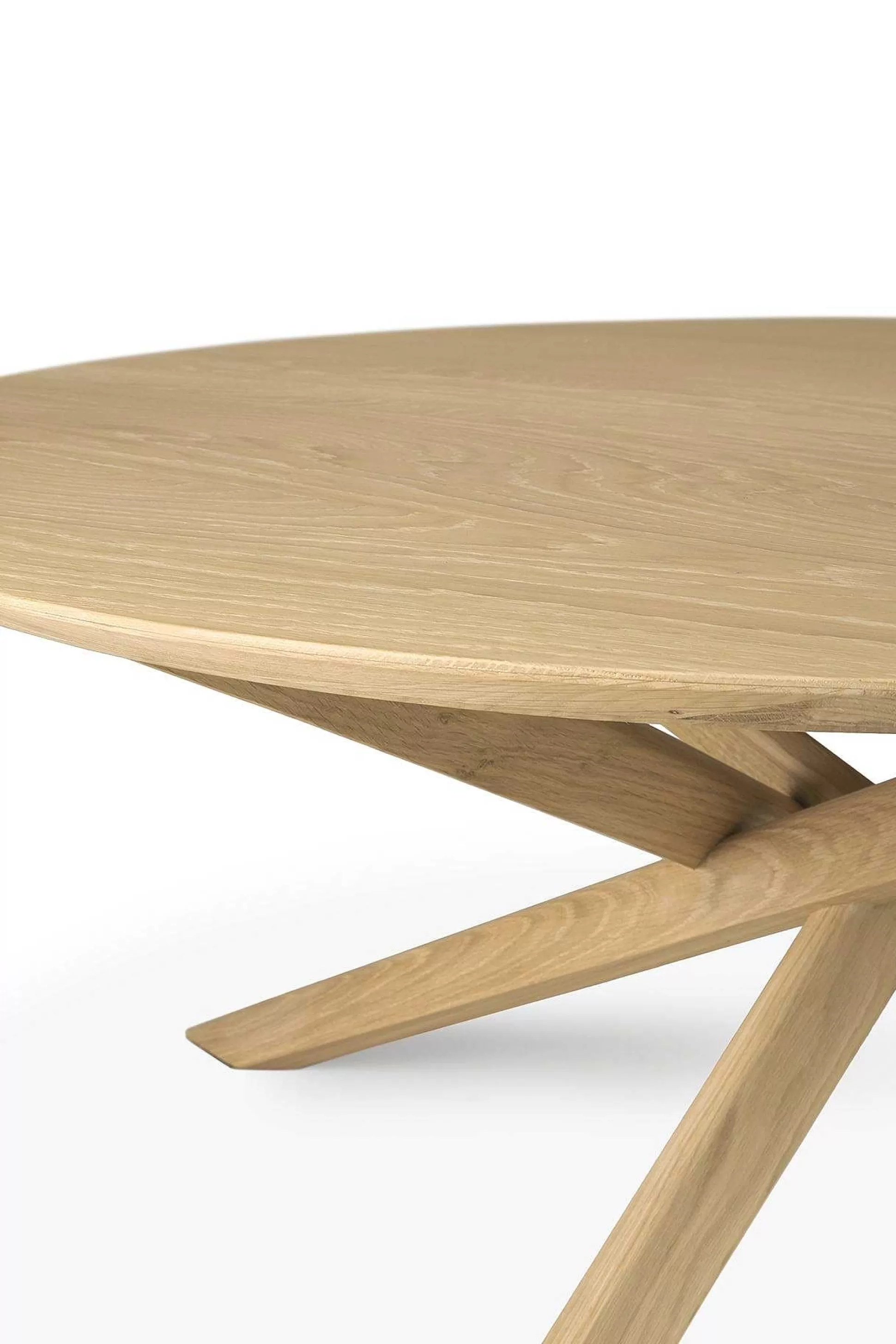 Be Home Coffee Tables<Mikado Solid Oak Round Coffee Table