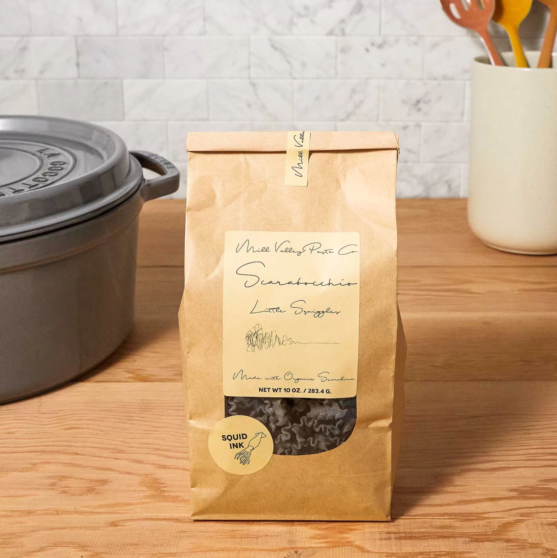 Be Home Pasta & Sauce<Mill Valley Pasta Co. Scarabocchio Pasta, Squid Ink