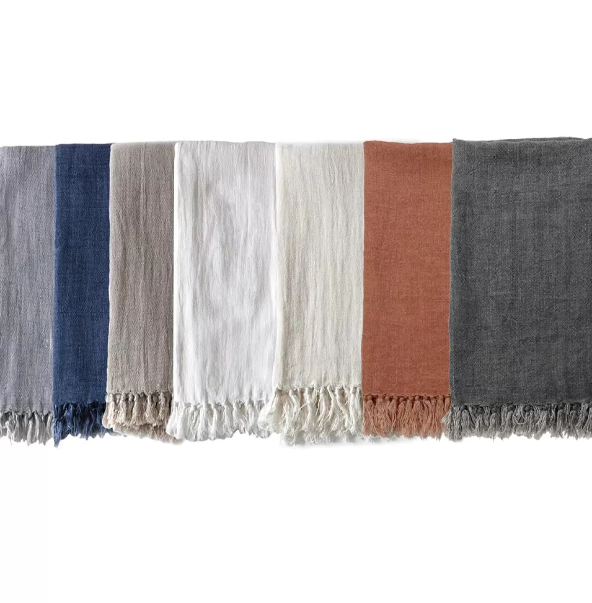 Montauk King Blanket, Charcoal^Be Home Outlet