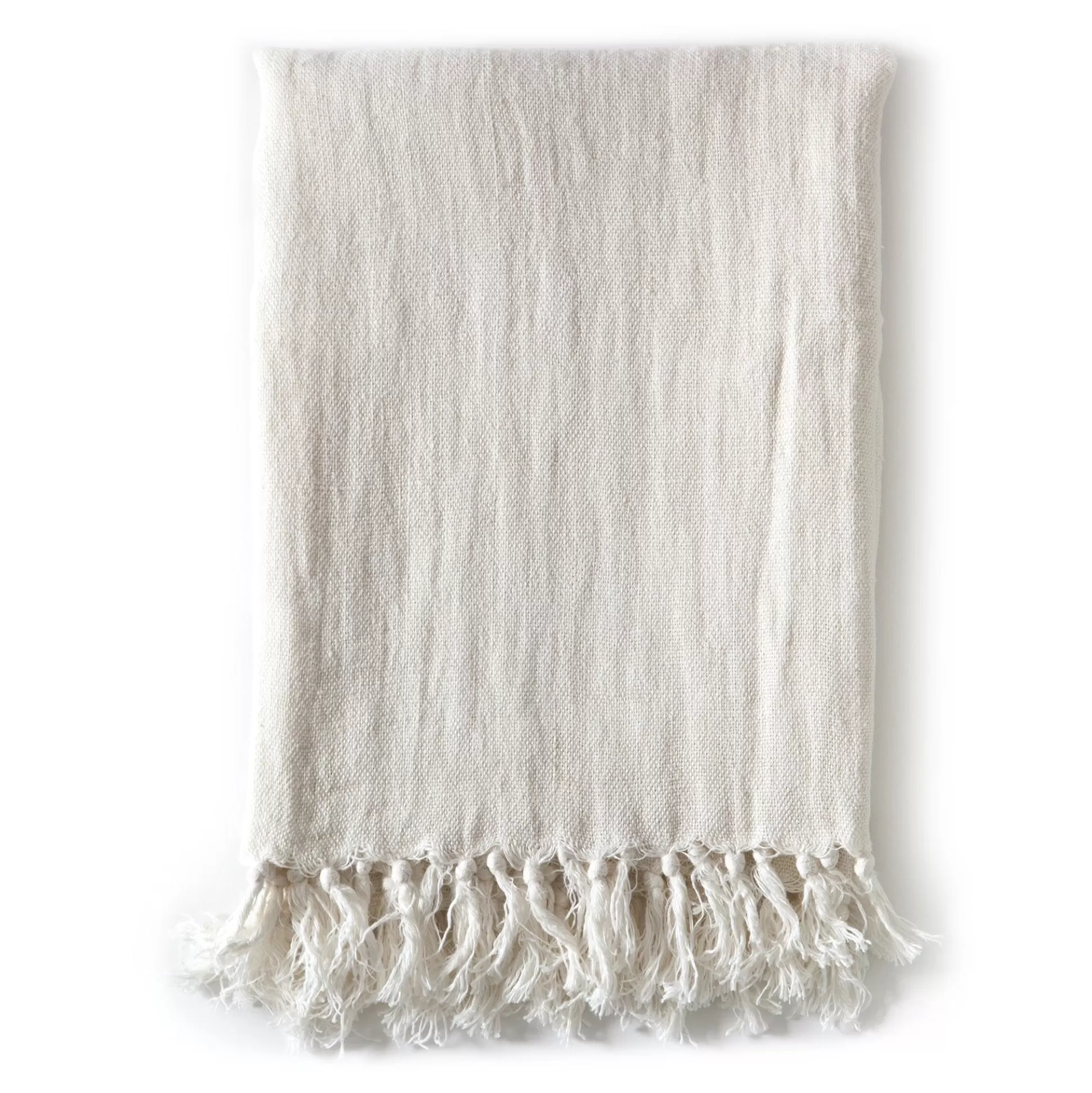 Montauk King Blanket, Cream^Be Home Sale