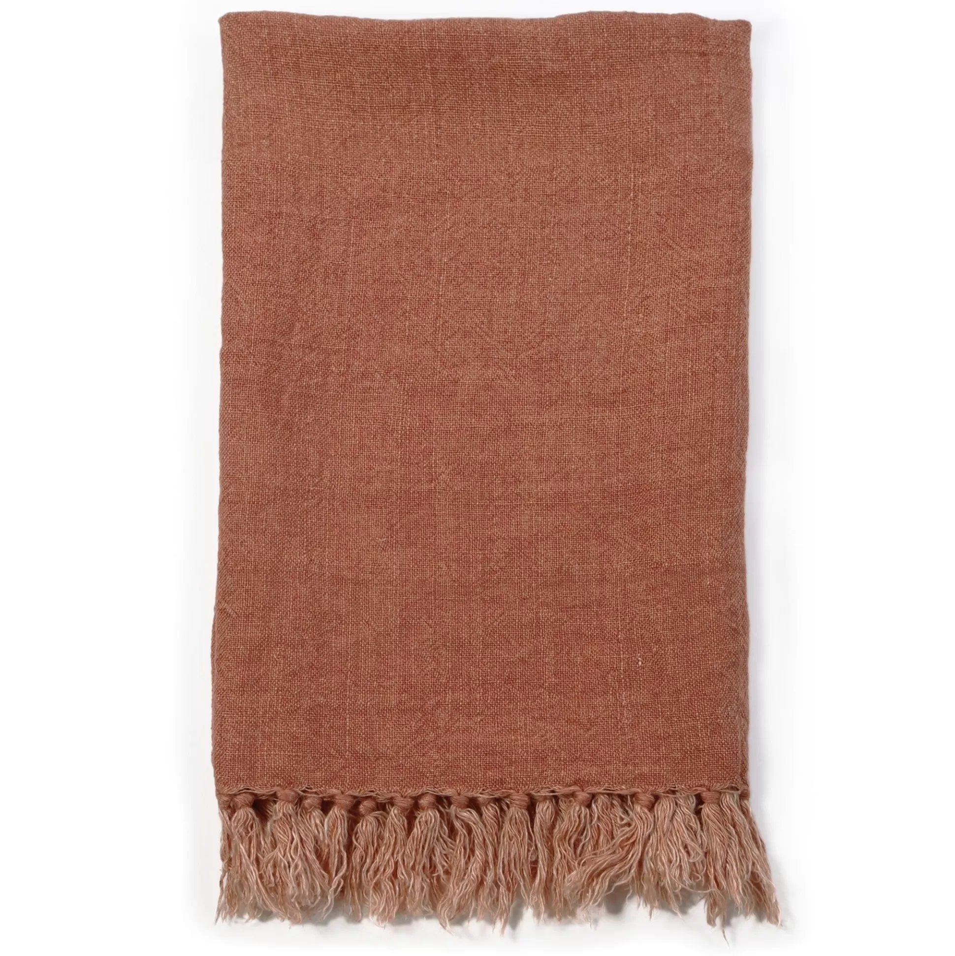 Montauk King Blanket, Terra Cotta^Be Home Outlet