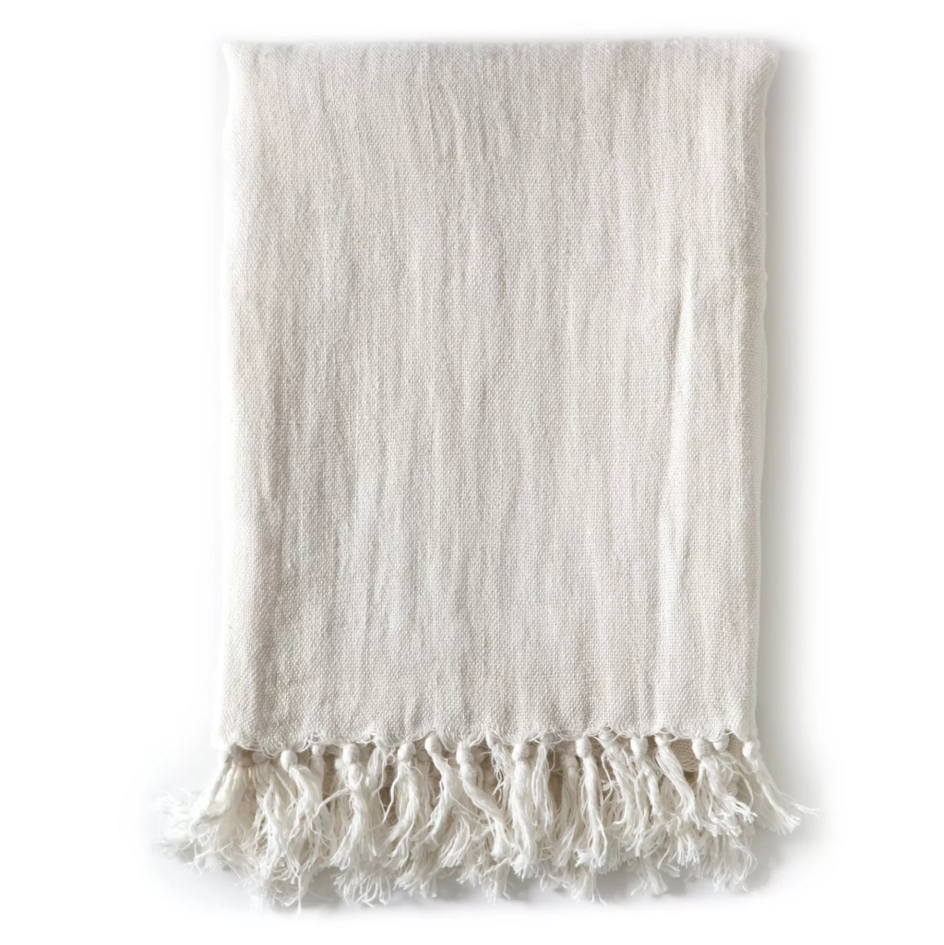 Montauk Throw, Cream^Be Home Best