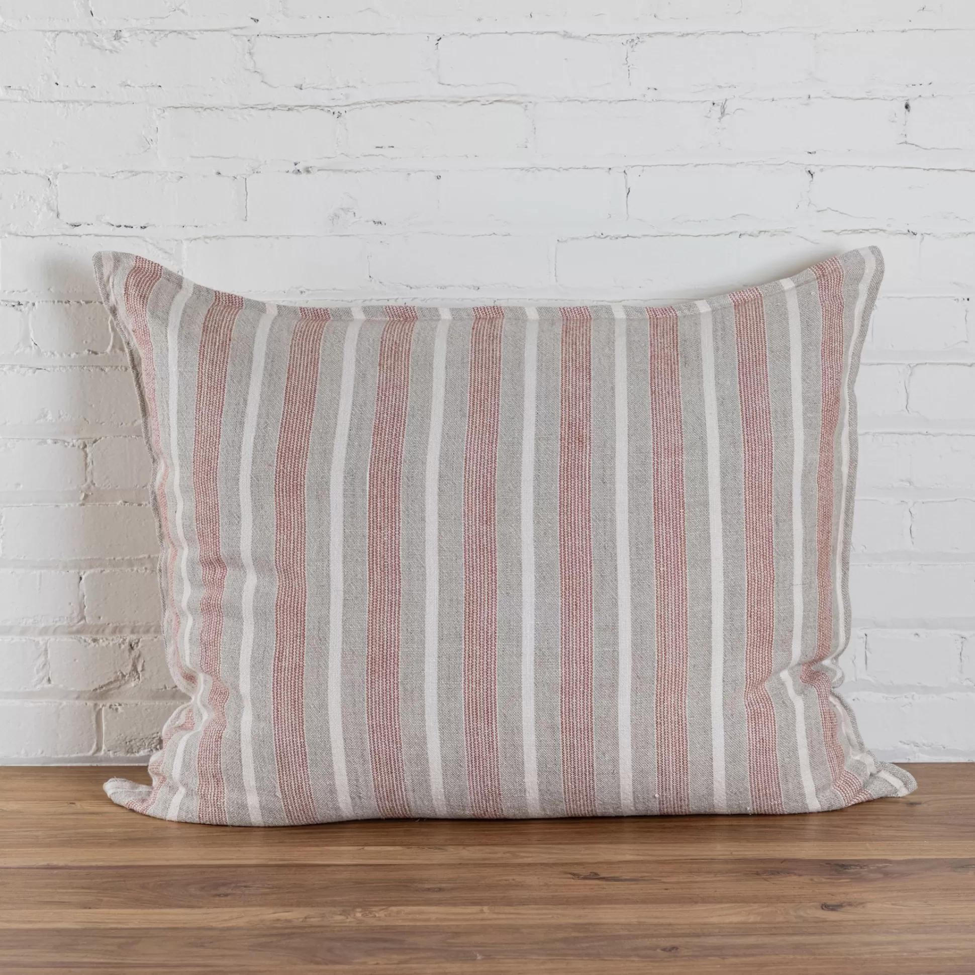 Montecito Big Pillow, Terra Cotta & Natural^Be Home Fashion