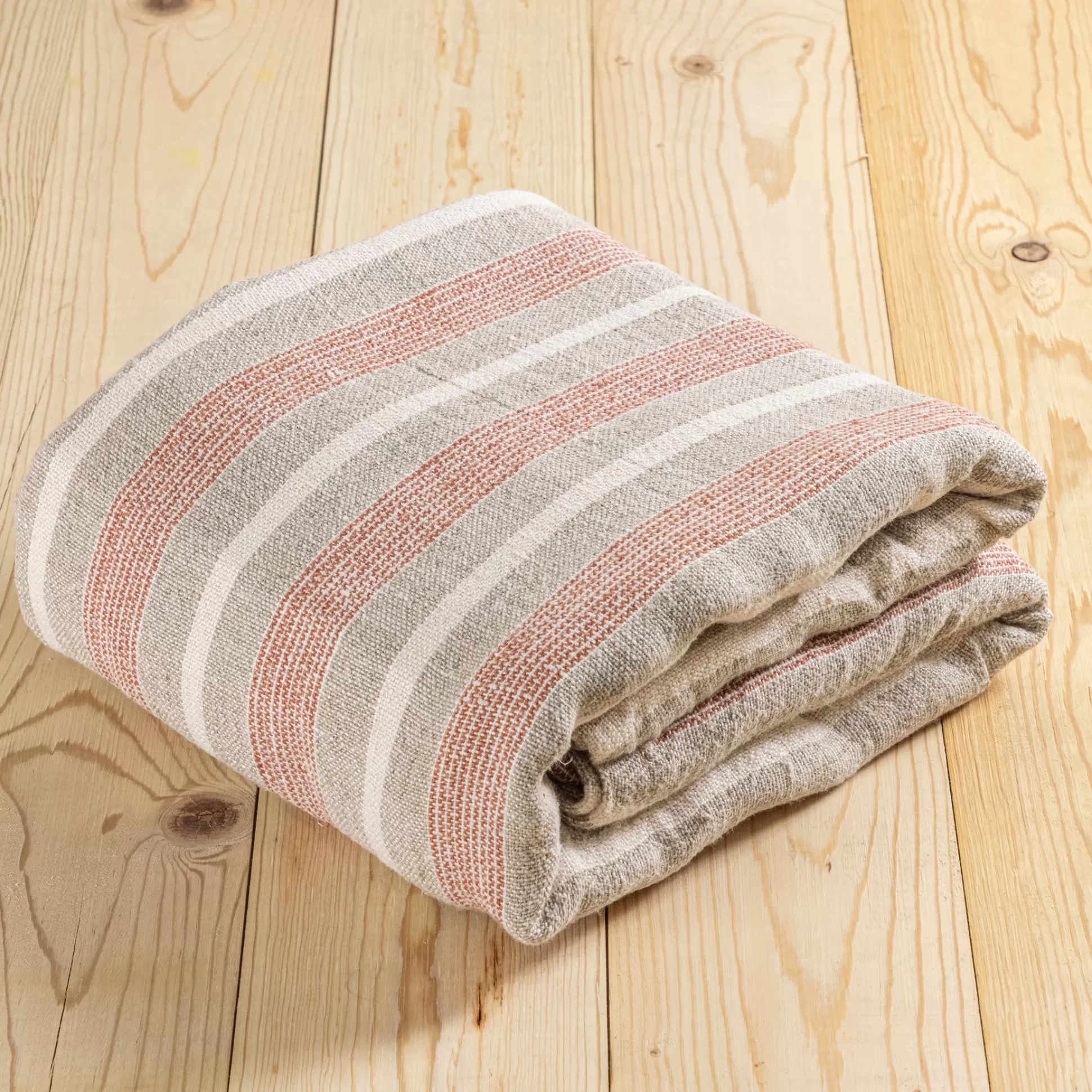 Montecito Blanket, King, Terra Cotta & Natural^Be Home Sale