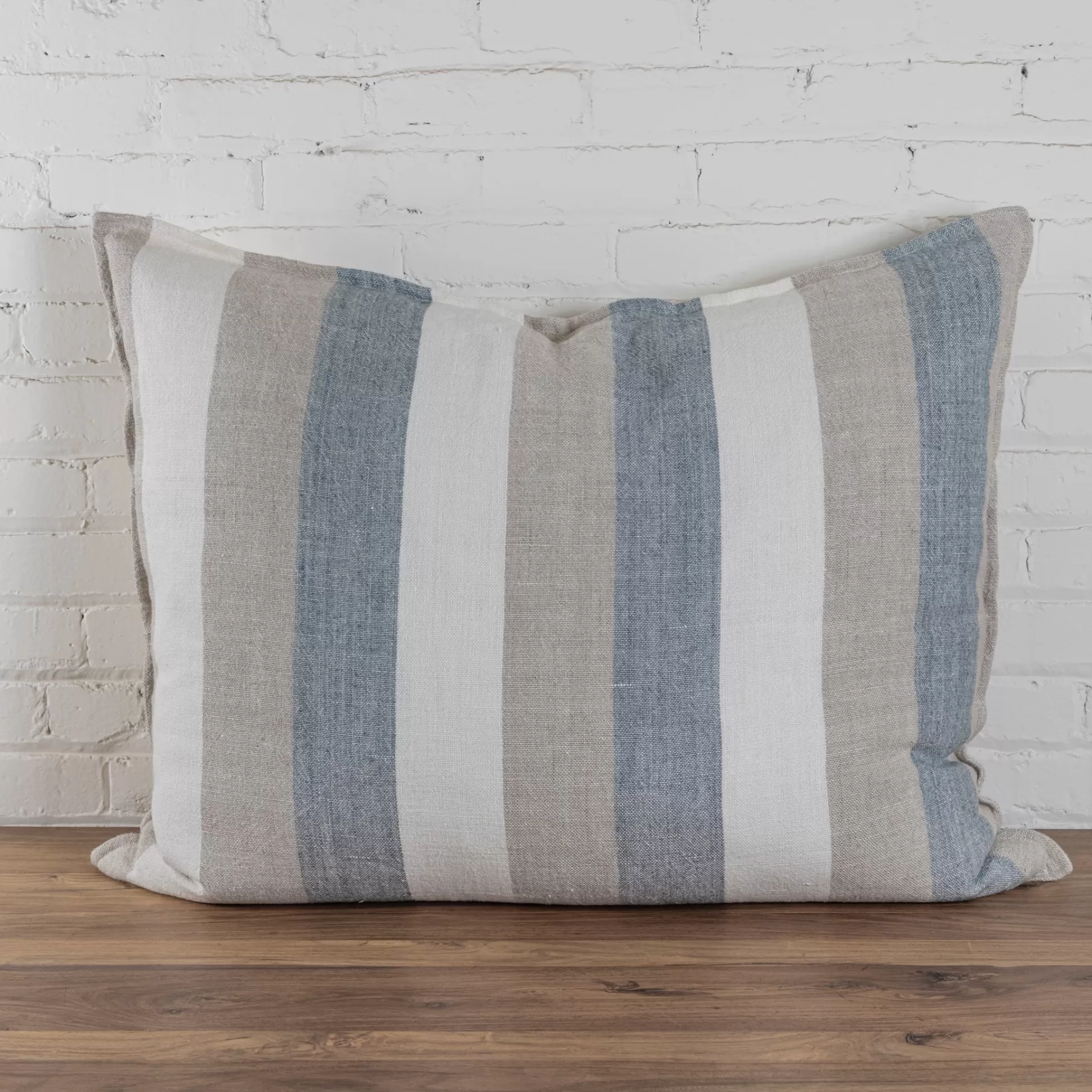 Monterey Big Pillow, Ocean, Natural, & Flax^Be Home Best Sale