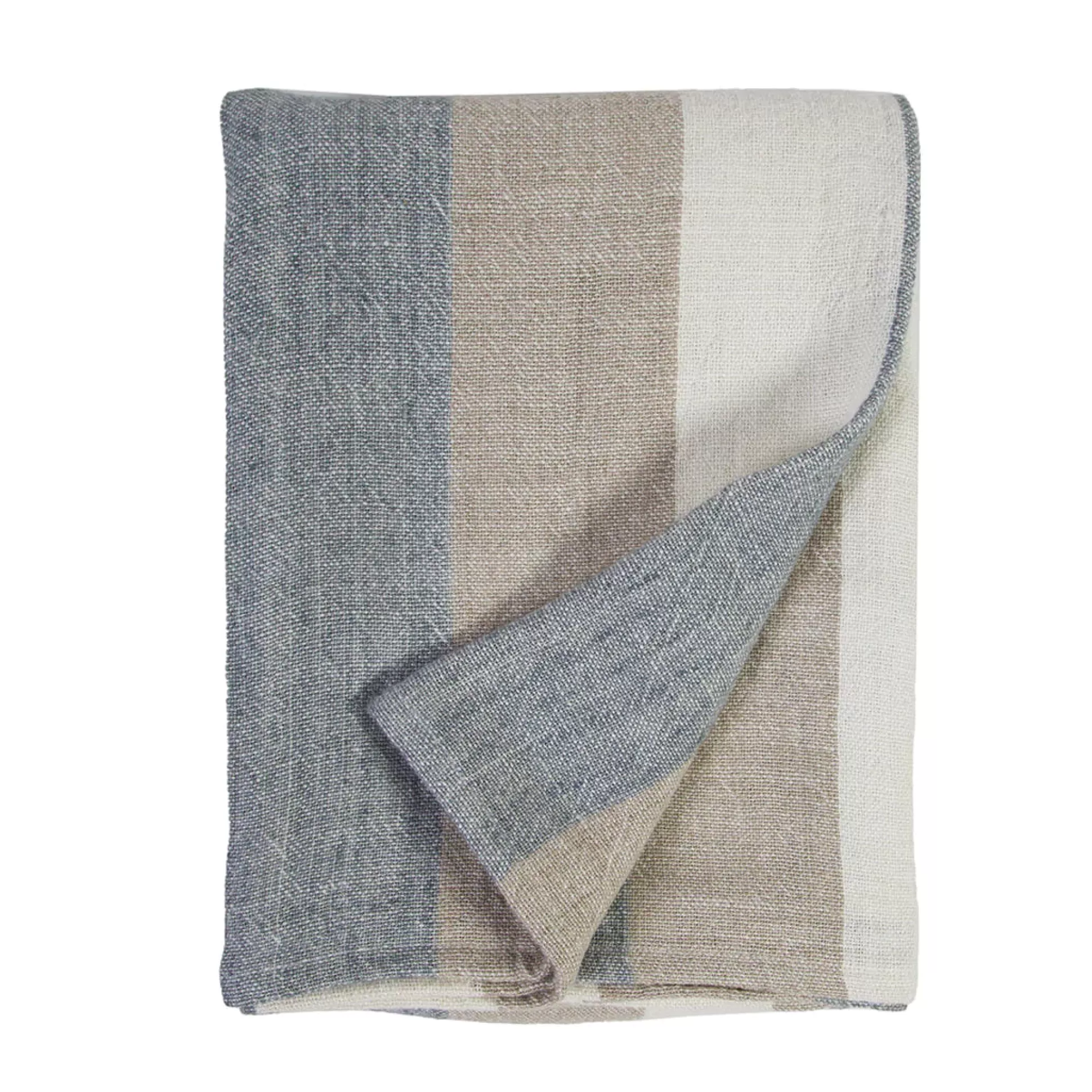 Monterey Blanket, King, Ocean & Natural^Be Home Fashion