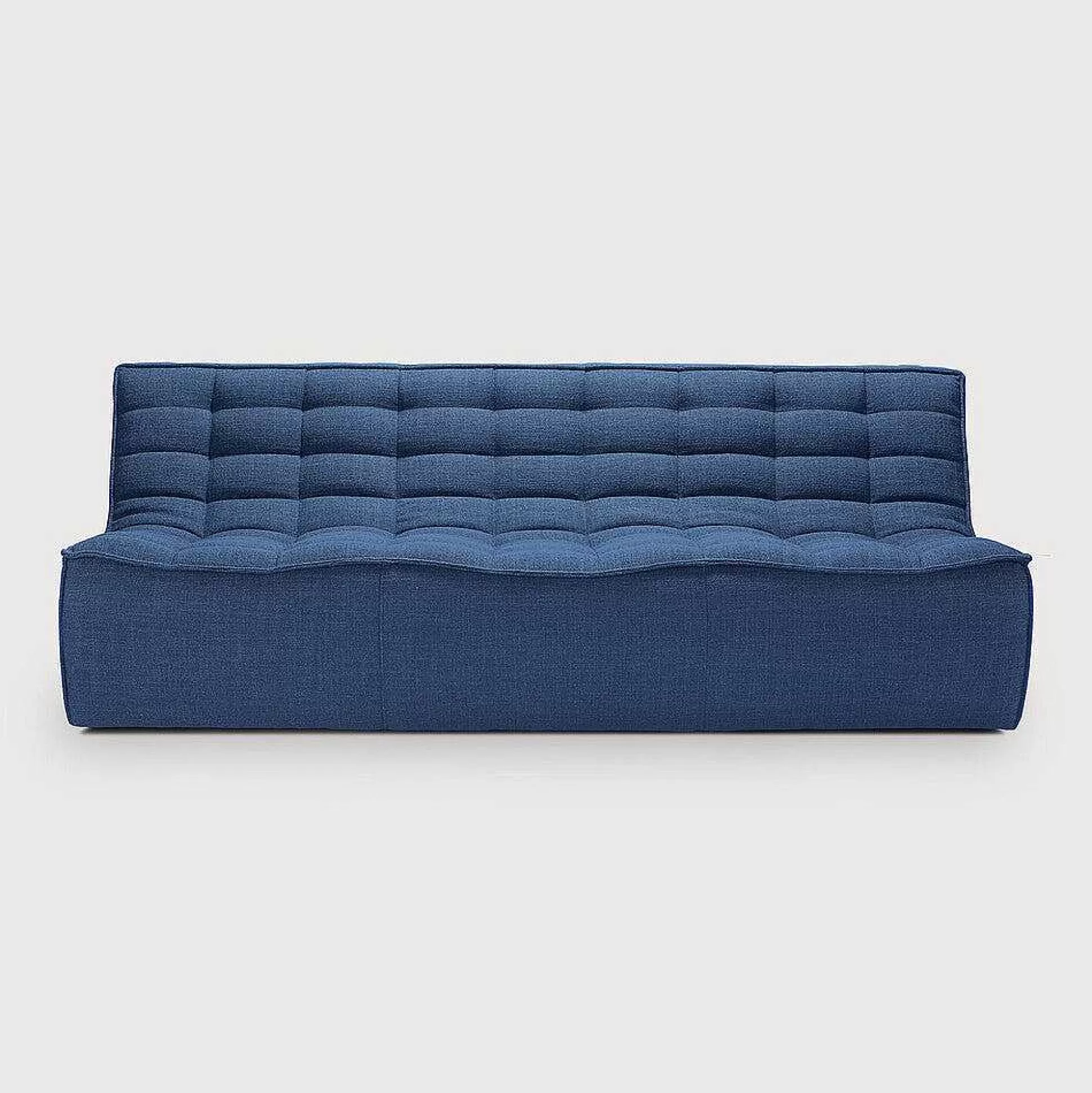 Be Home Sofas<N701 3 Seater Sofa, Blue