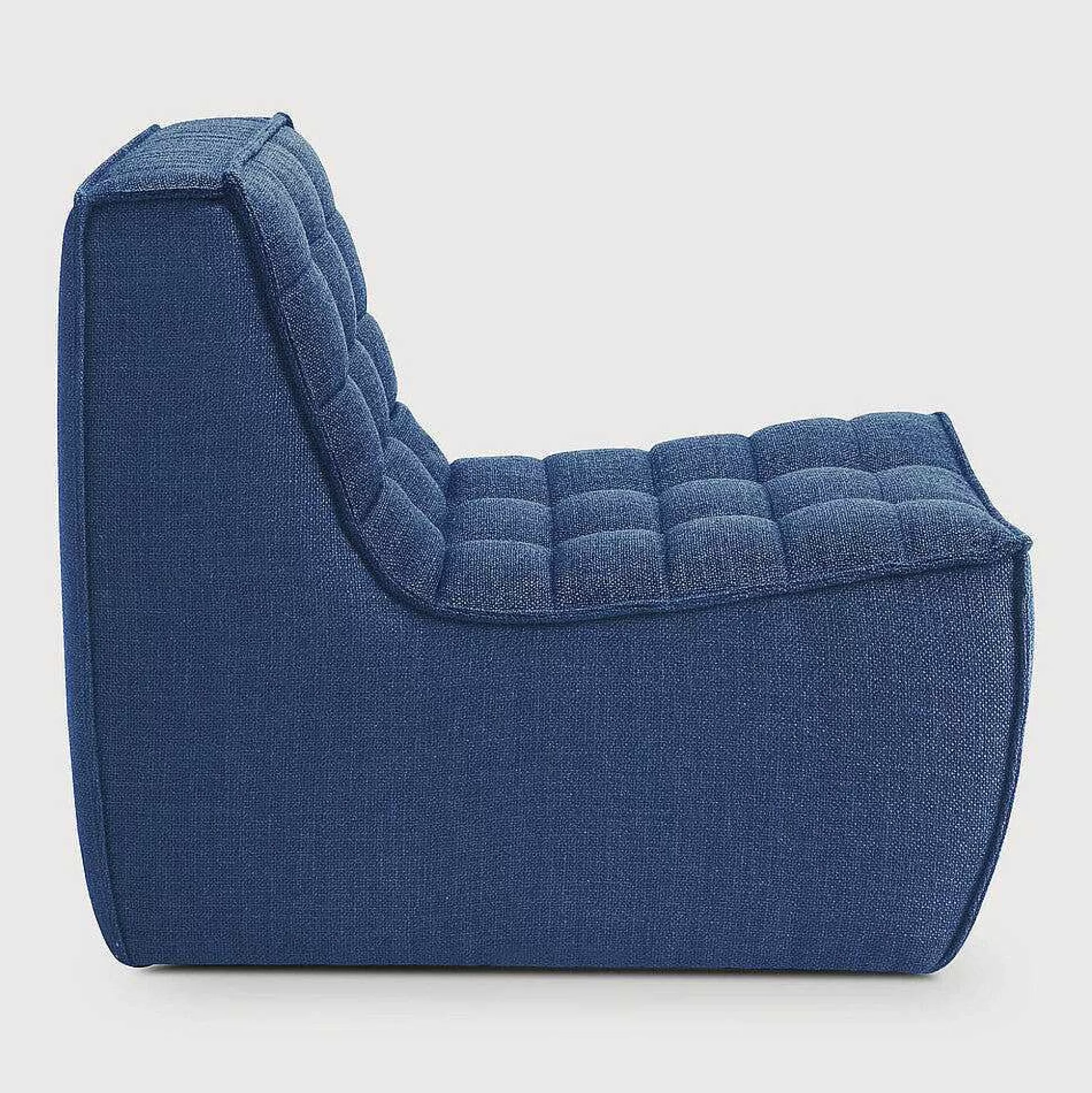 Be Home Sofas<N701 Single Seater Sofa, Blue