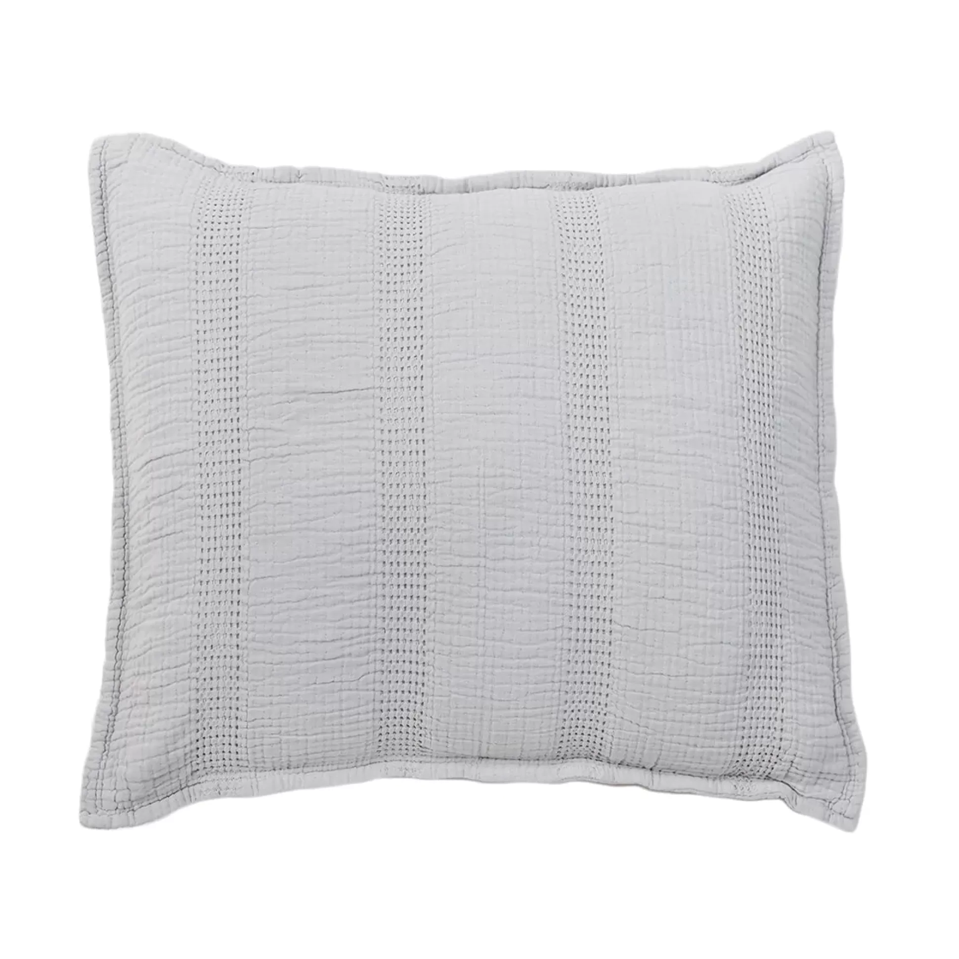 Nantucket Standard Sham, Grey^Be Home Shop