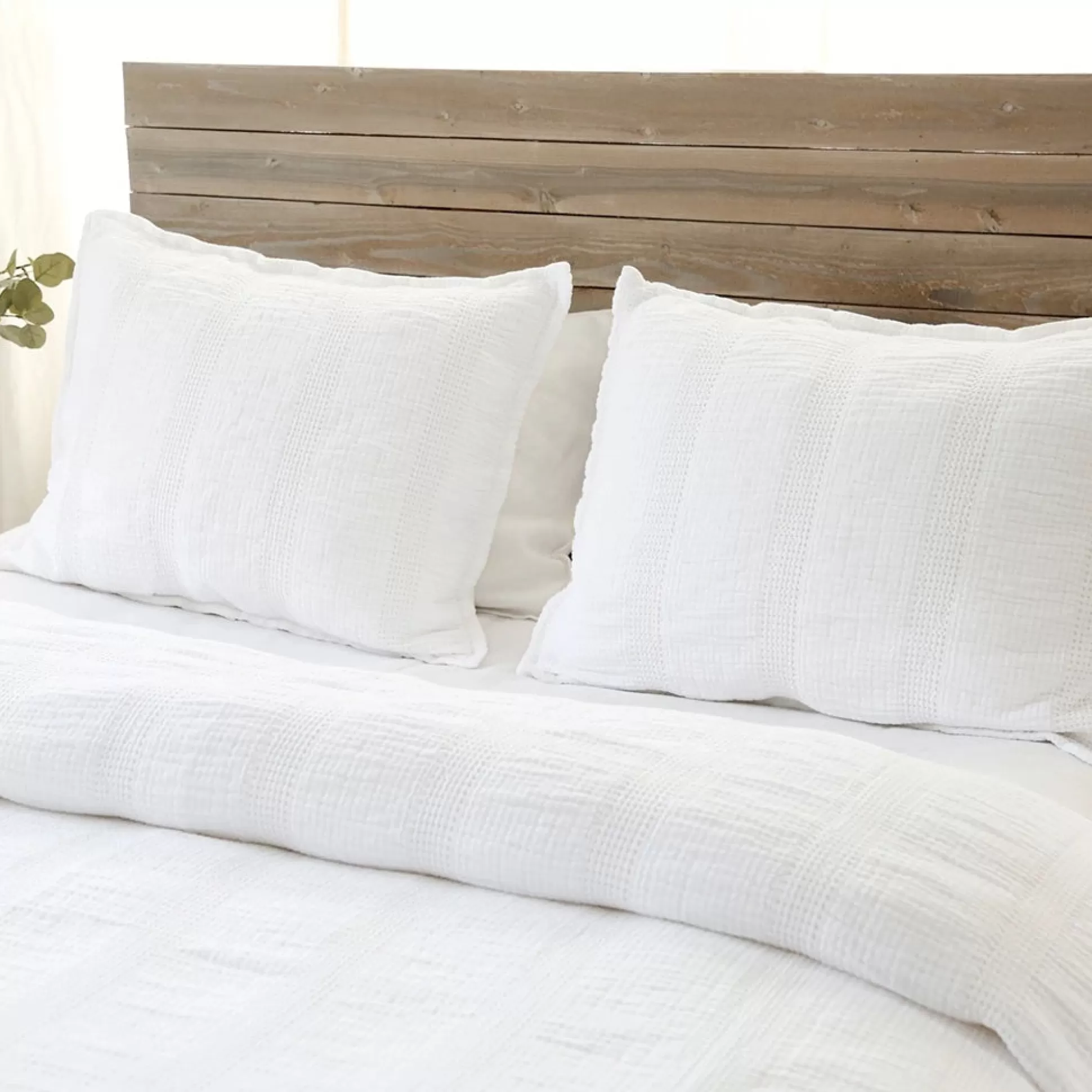 Nantucket Standard Sham, White^Be Home Outlet