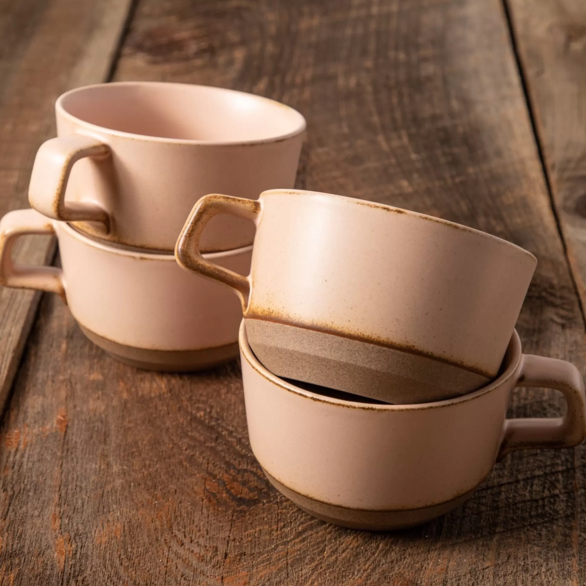 Naoshima Mug, Pink, Set of 4^Be Home Cheap