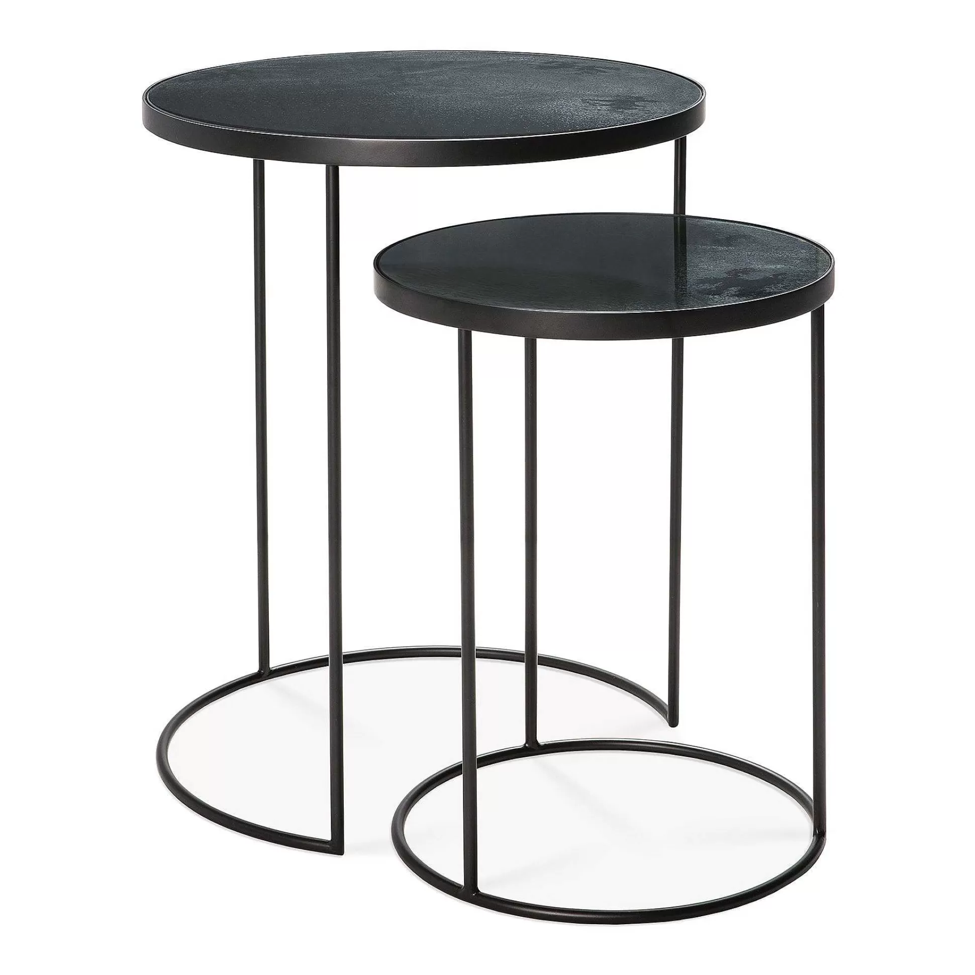 Be Home Side Tables<Nesting Side Table, Set Of 2, Charcoal