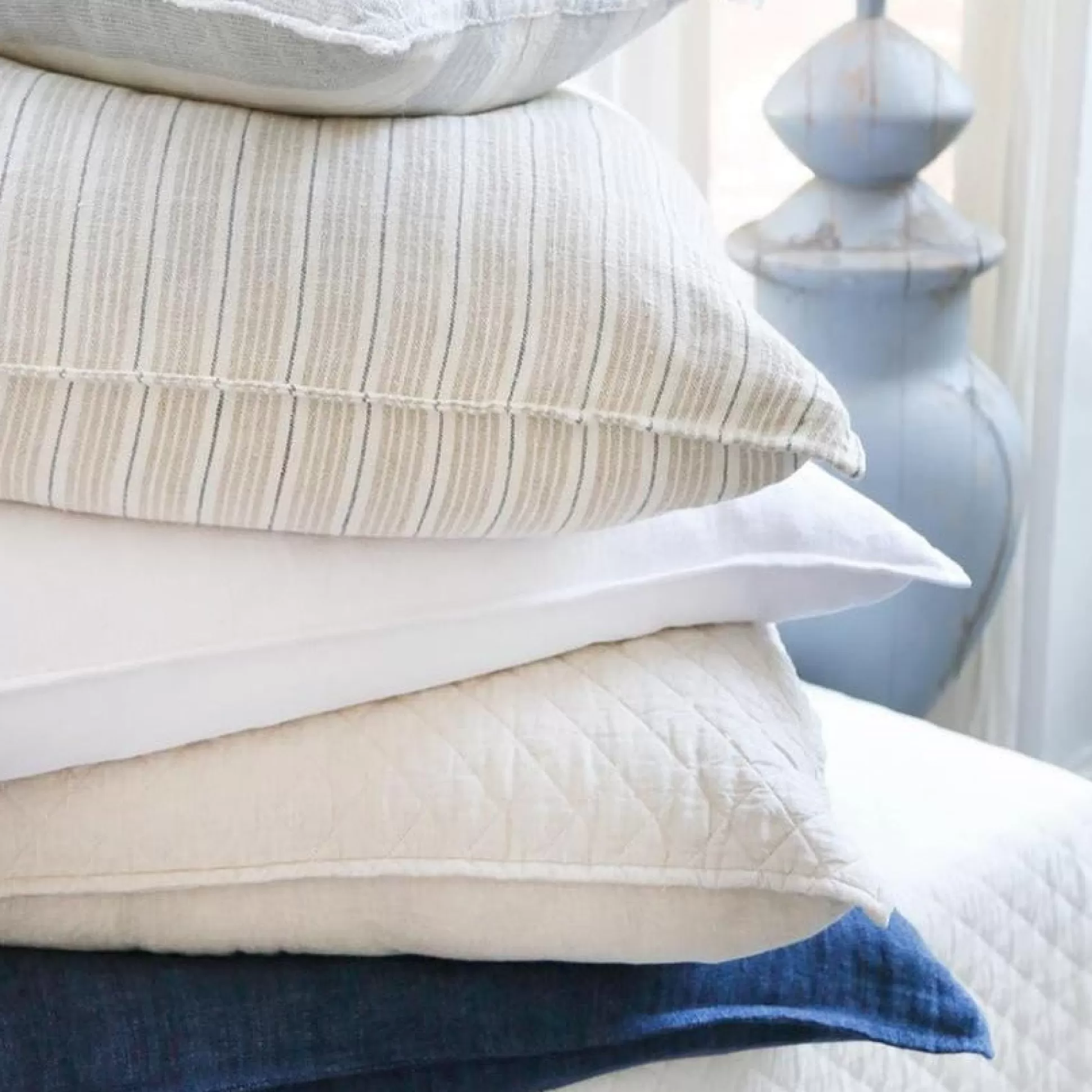 Newport Big Pillow, Natural & Midnight^Be Home Sale