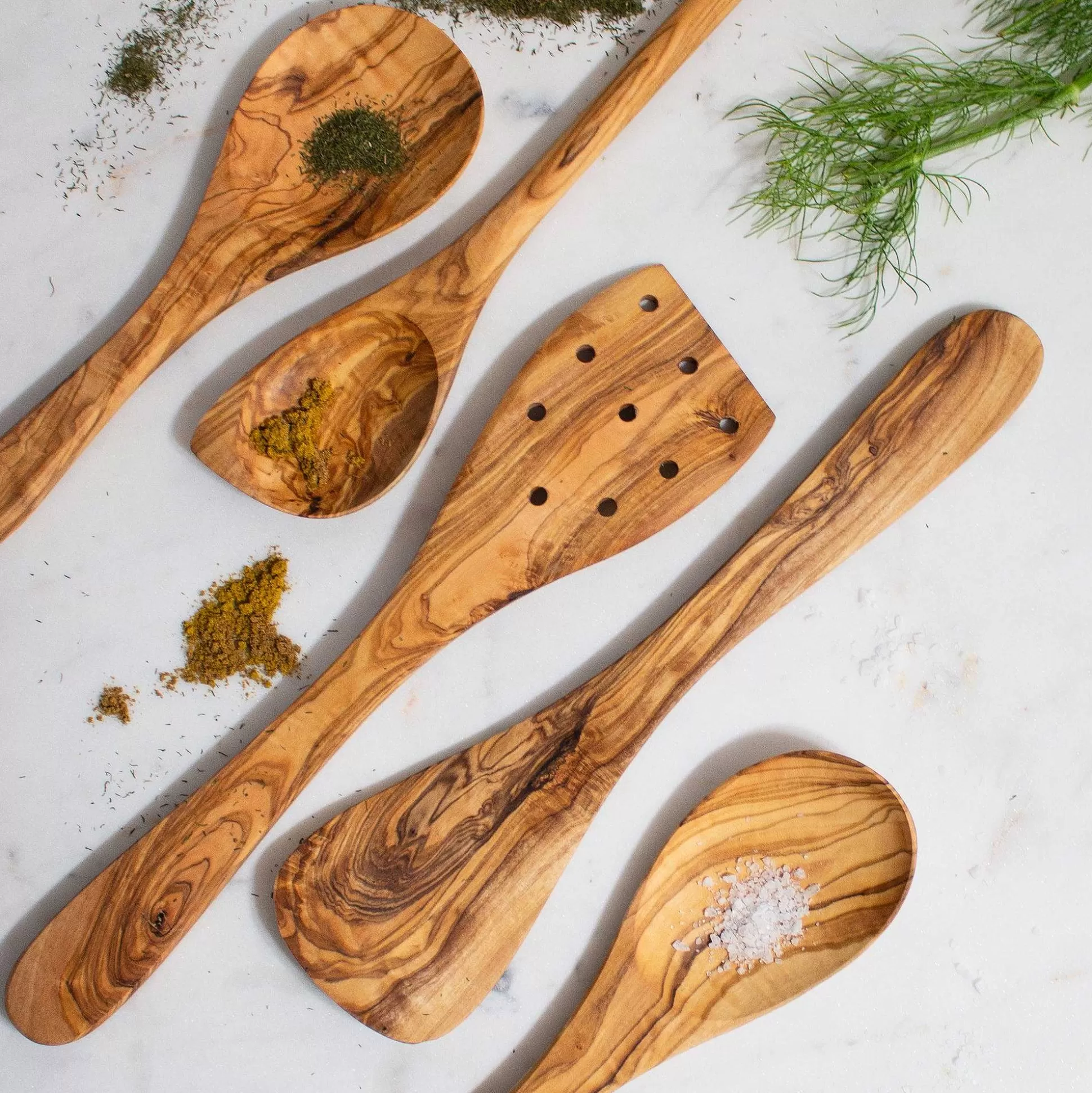 Be Home Cooking Utensils<Olive Wood Flipper