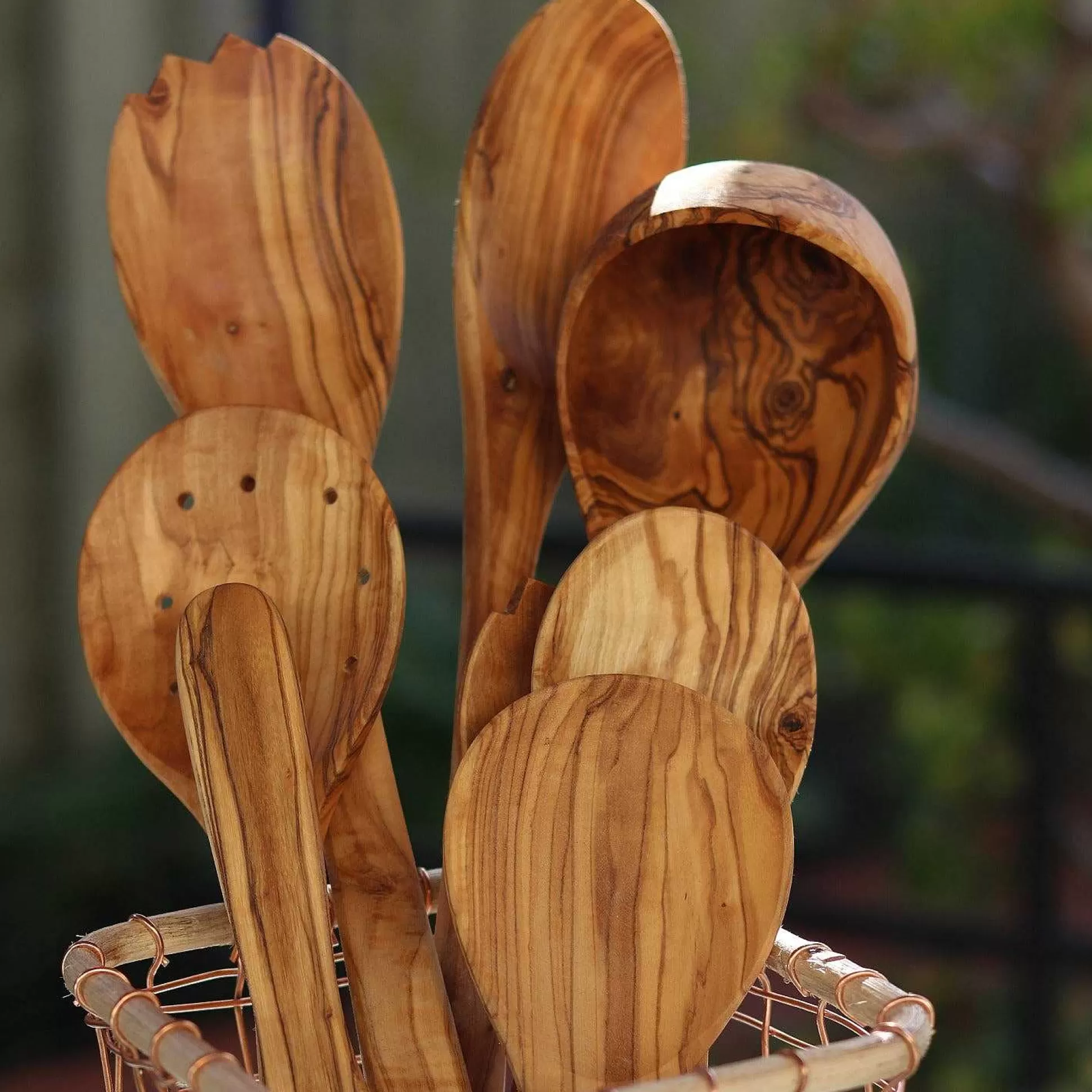 Be Home Cooking Utensils<Olive Wood Rice Spoon