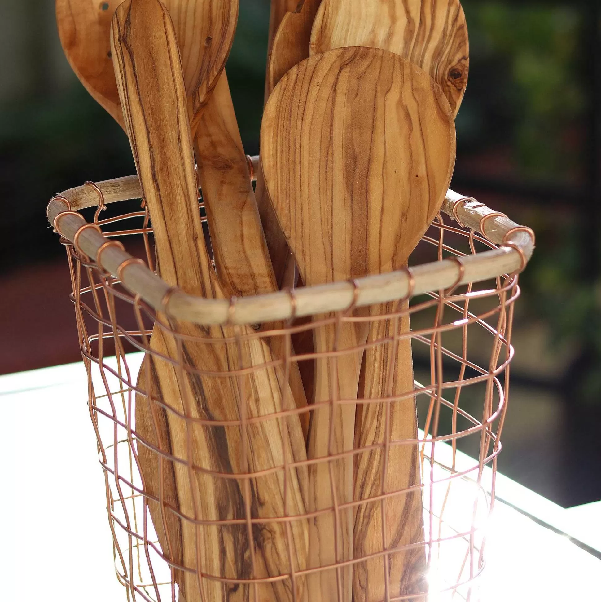 Be Home Cooking Utensils<Olive Wood Serving Spoon