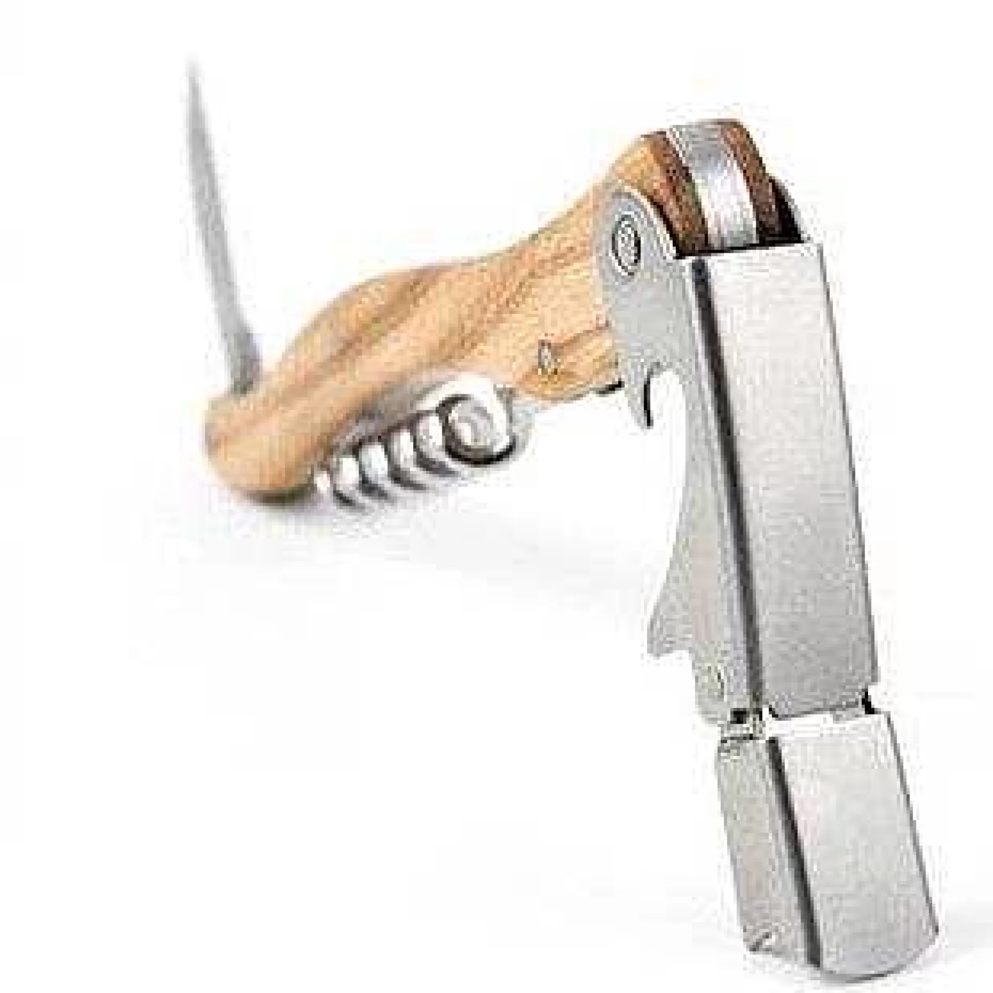 Be Home Bar Tools<Olive-wood Corkscrew