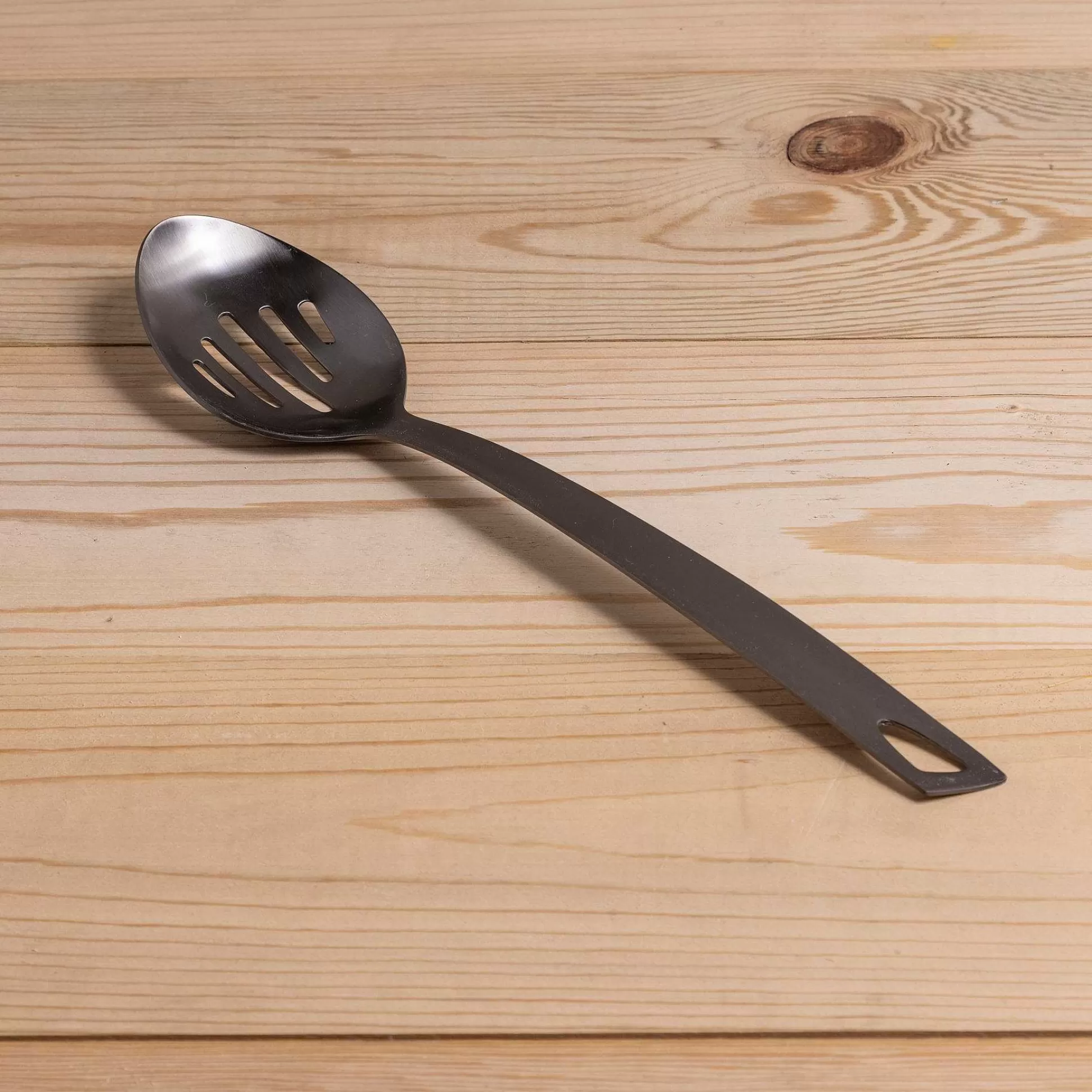 Be Home Cooking Utensils<Onyx Helix Slotted Spoon