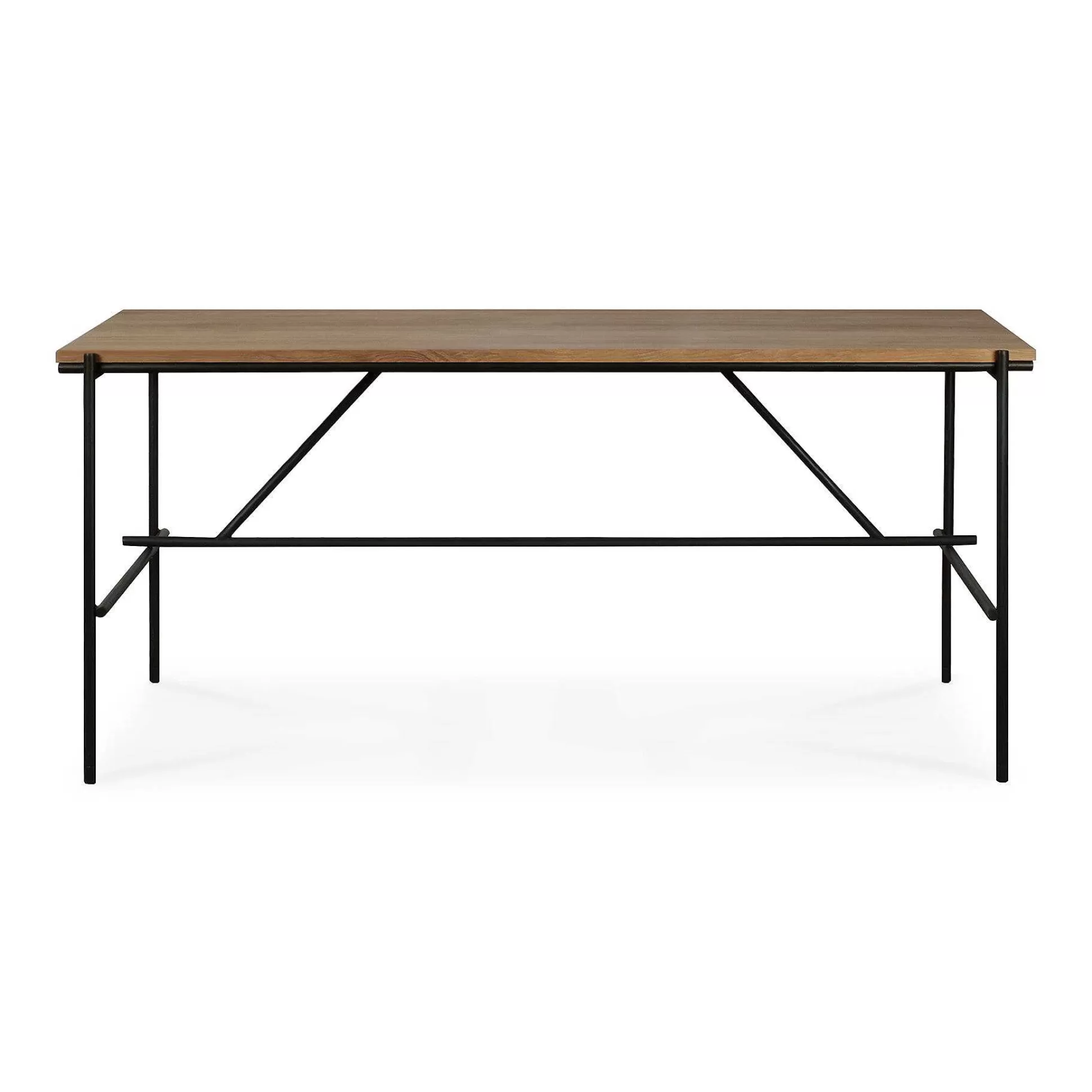 Be Home Desks<Oscar Solid Teak Desk, 63"