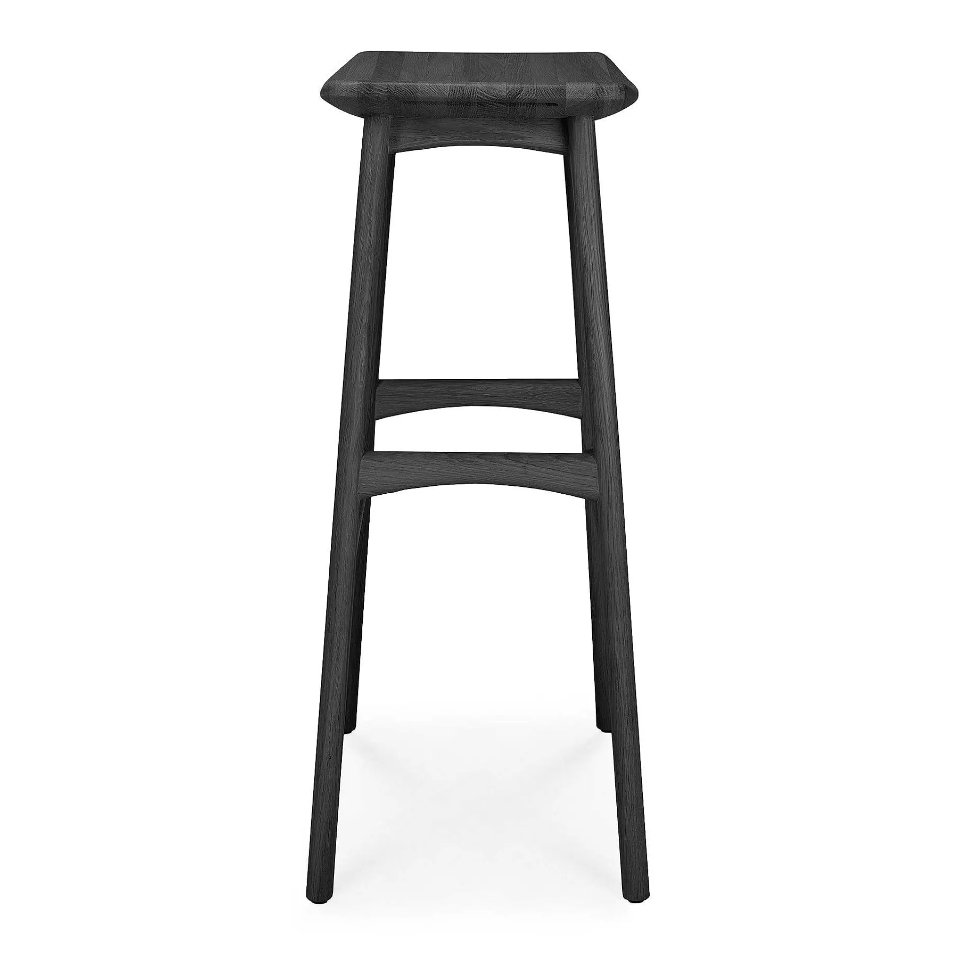 Be Home Stools<Osso Bar Stool, Varnished Oak, Black