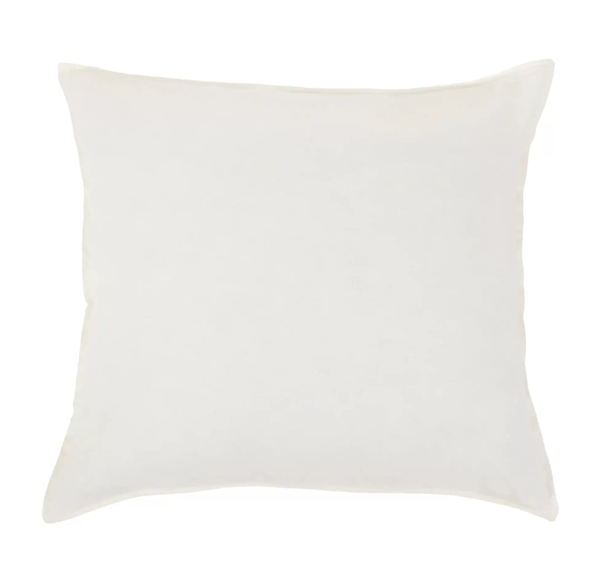 Parker Linen Euro Sham, Cream^Be Home Best Sale