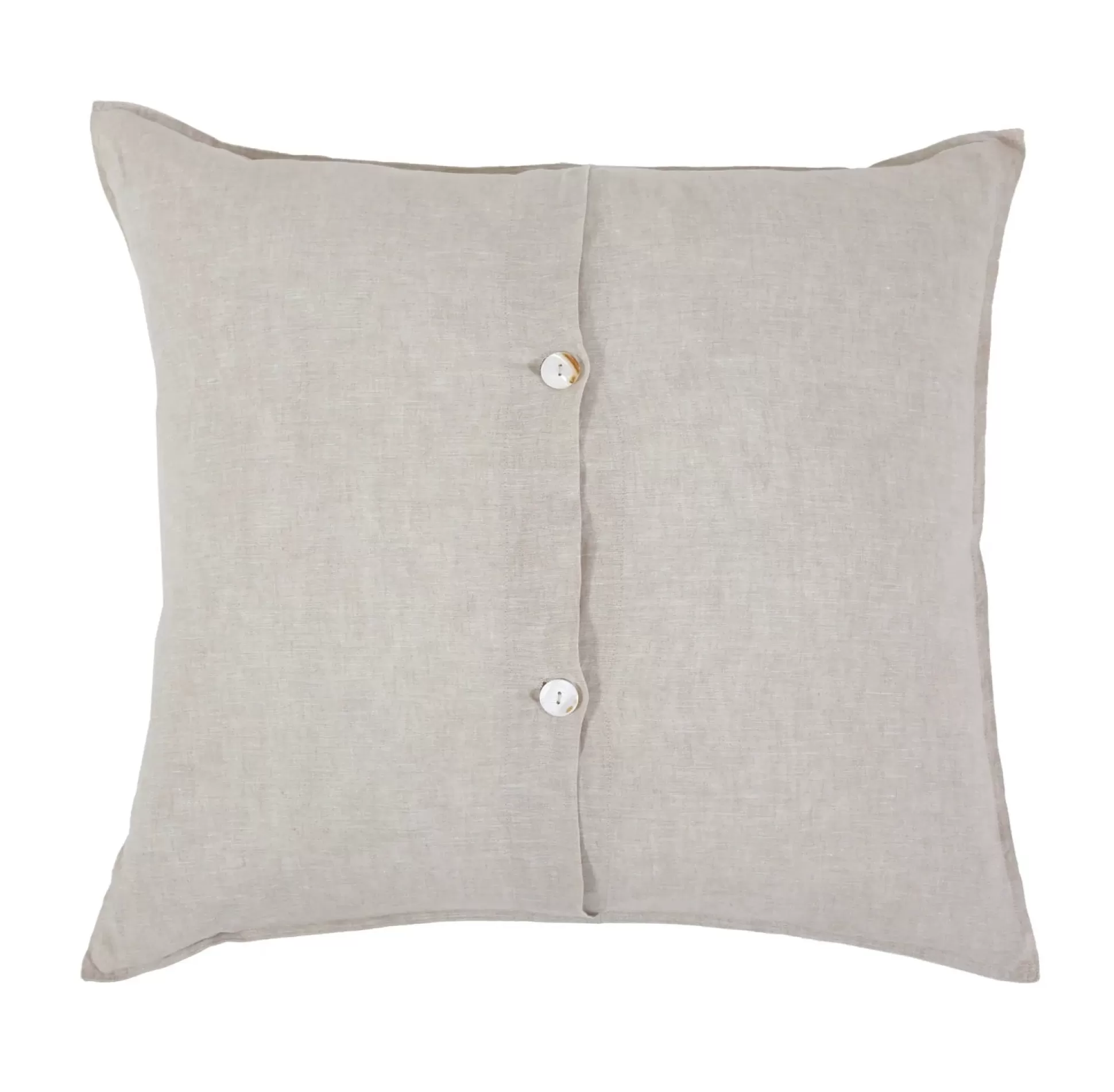 Parker Linen Euro Sham, Flax^Be Home New