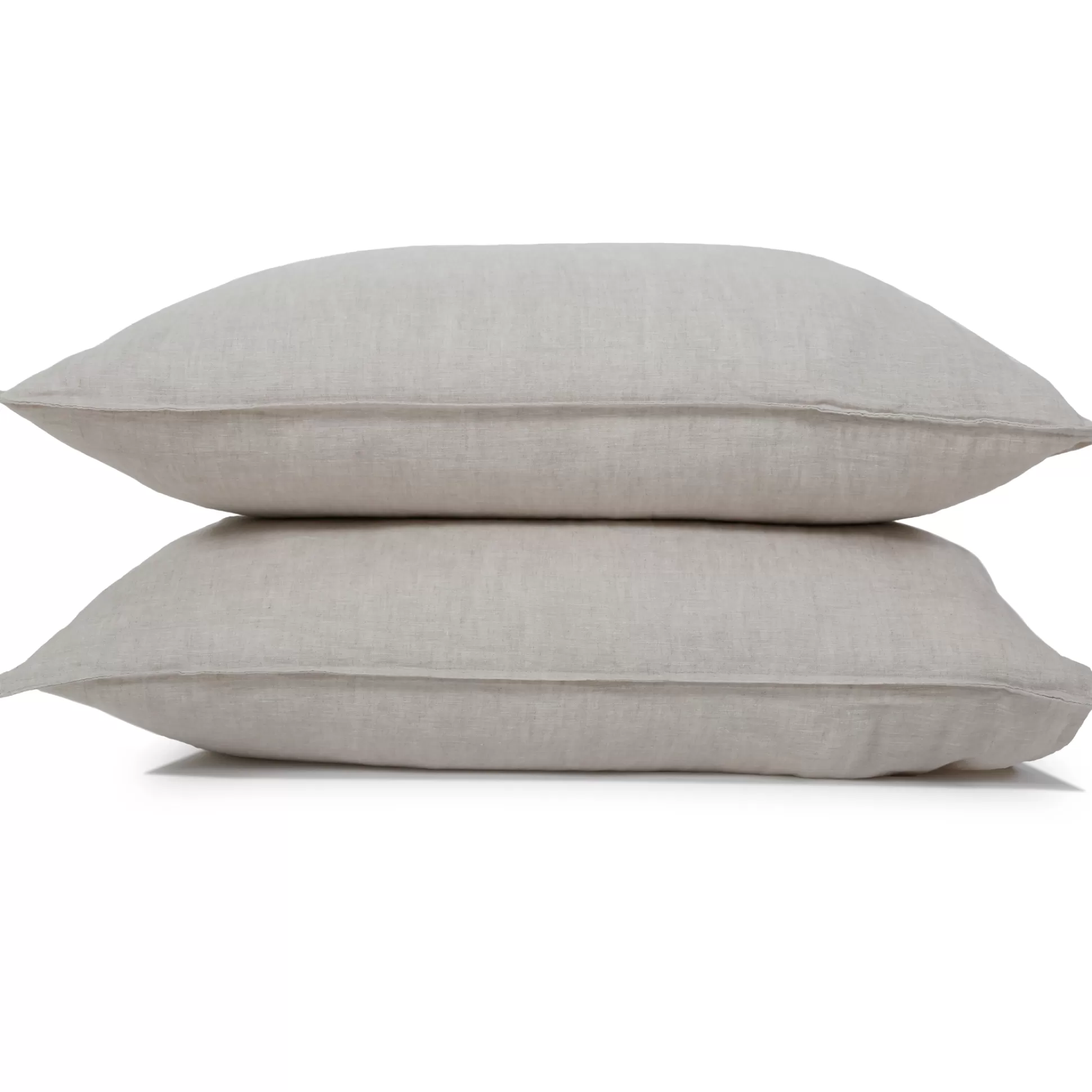 Parker Linen King Sham Set, Flax^Be Home Shop