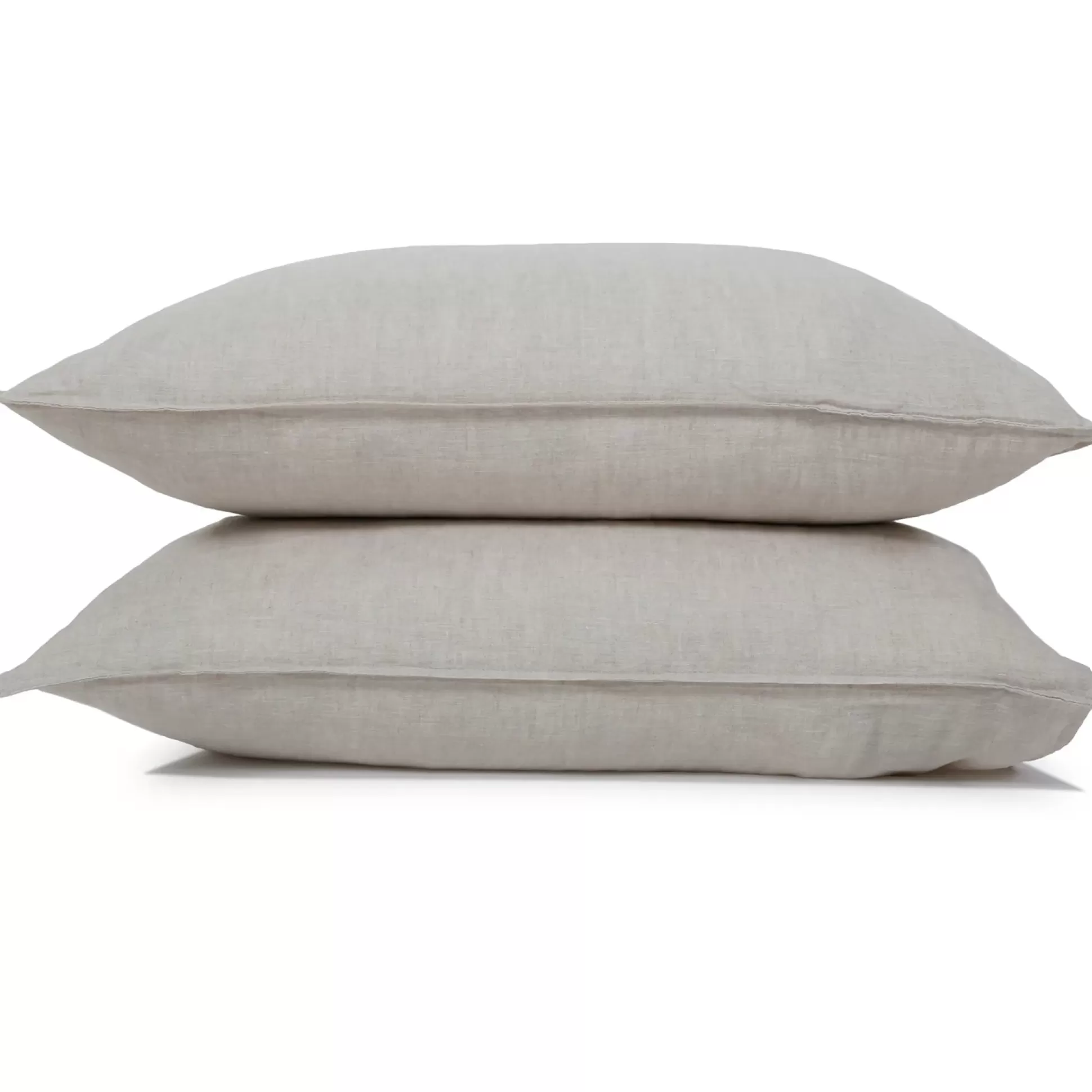 Parker Linen Standard Sham Set, Flax^Be Home Store