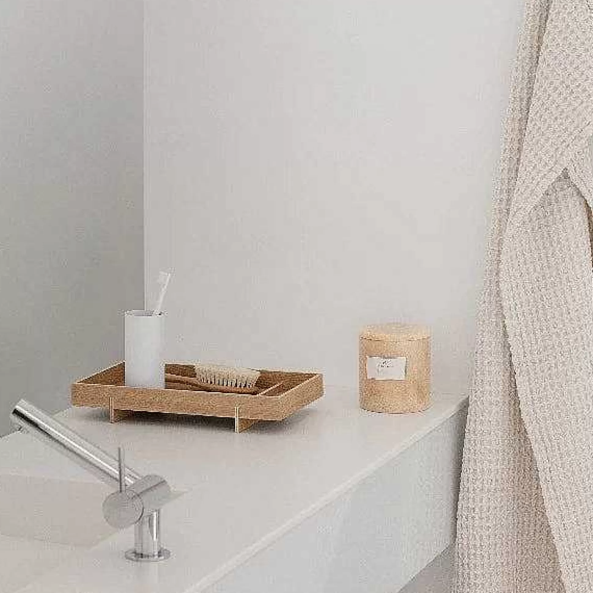 Be Home Bath Canisters<Pesa Marble Candle, Figue