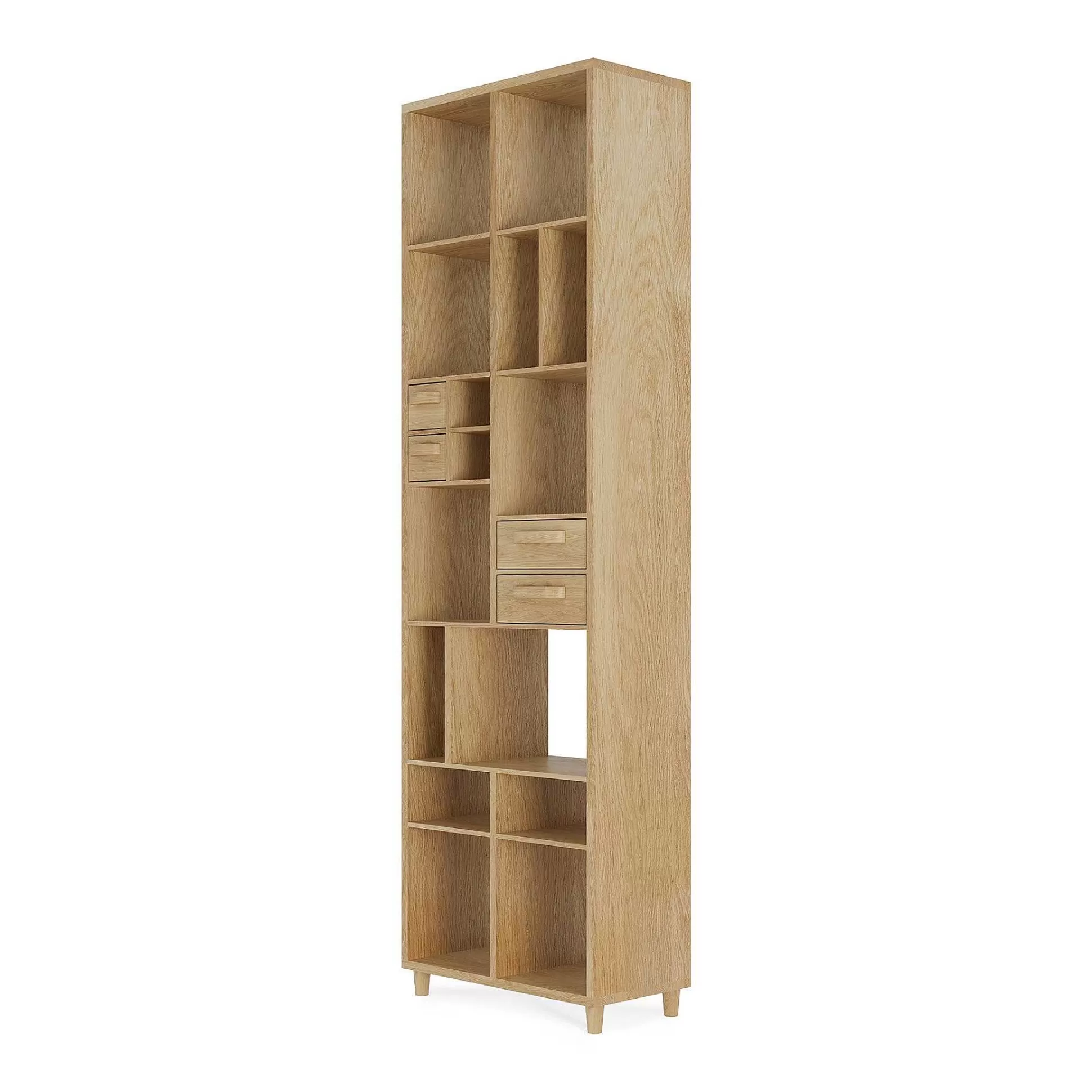 Be Home Shelving<Pirouette Solid Oak Rack