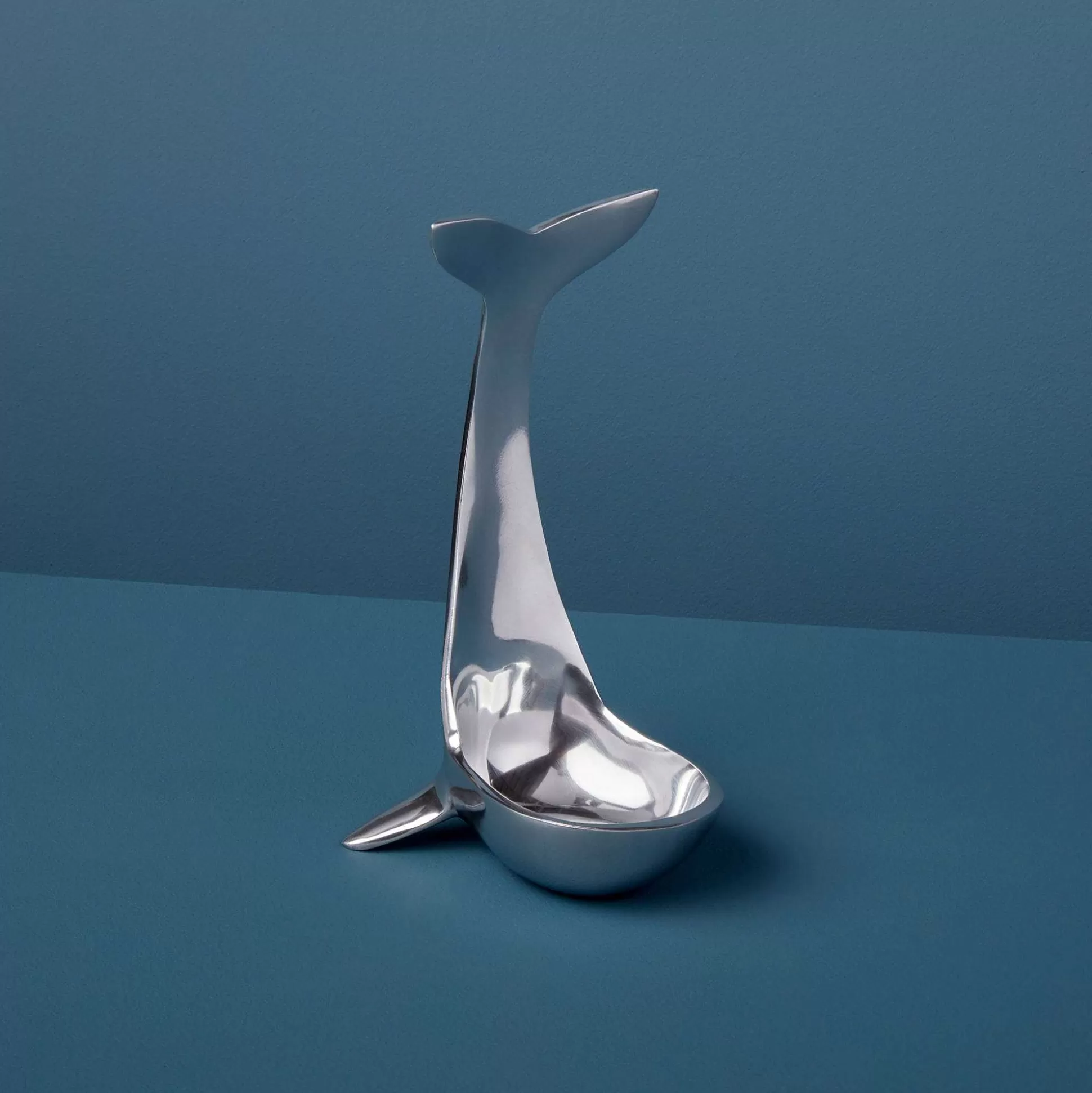 Be Home Spoon Rests & Trivets<Polished Aluminum Whale Spoon Rest