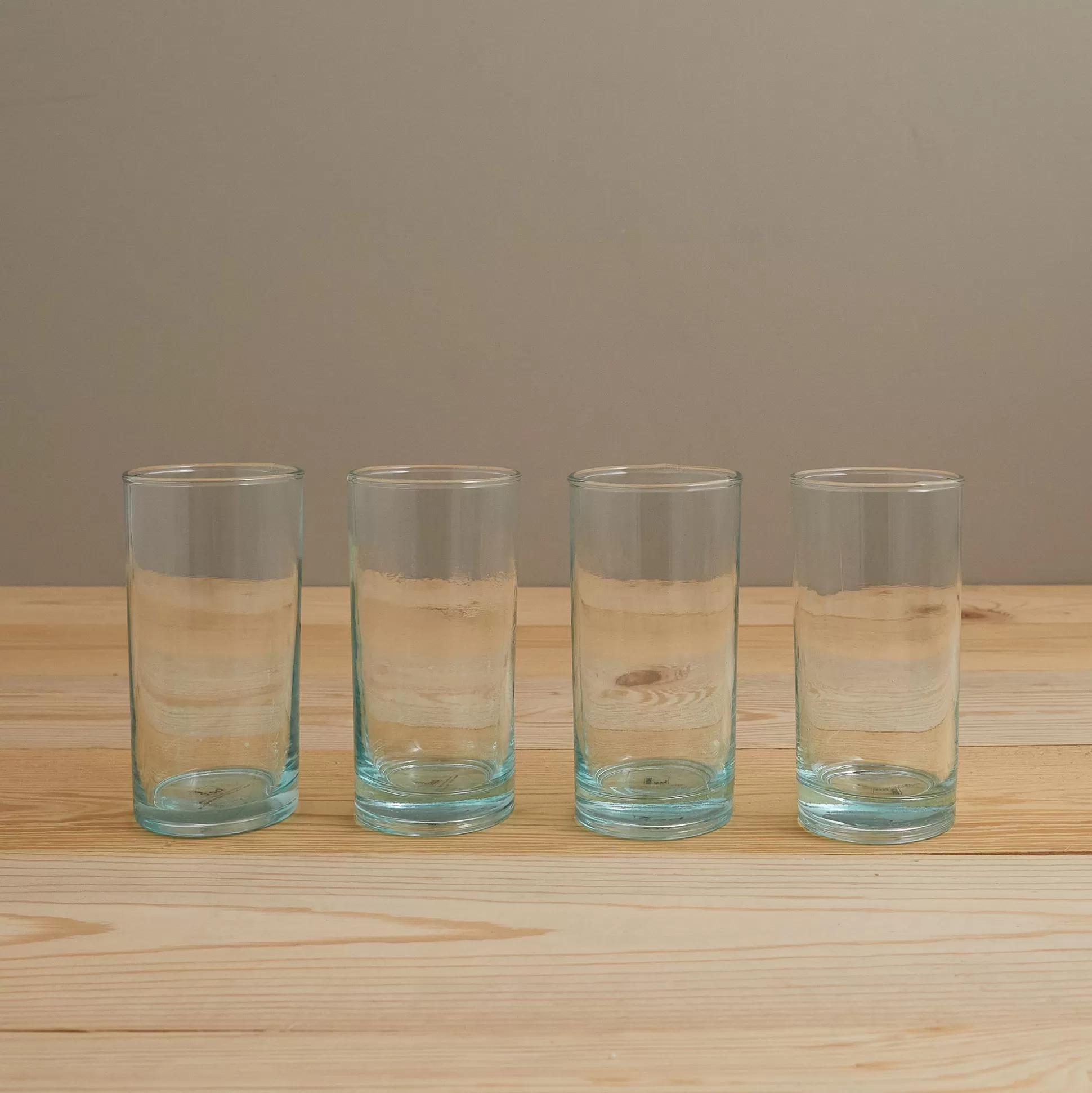 Premium Recycled Highball Glass, Set of 4^Be Home Shop